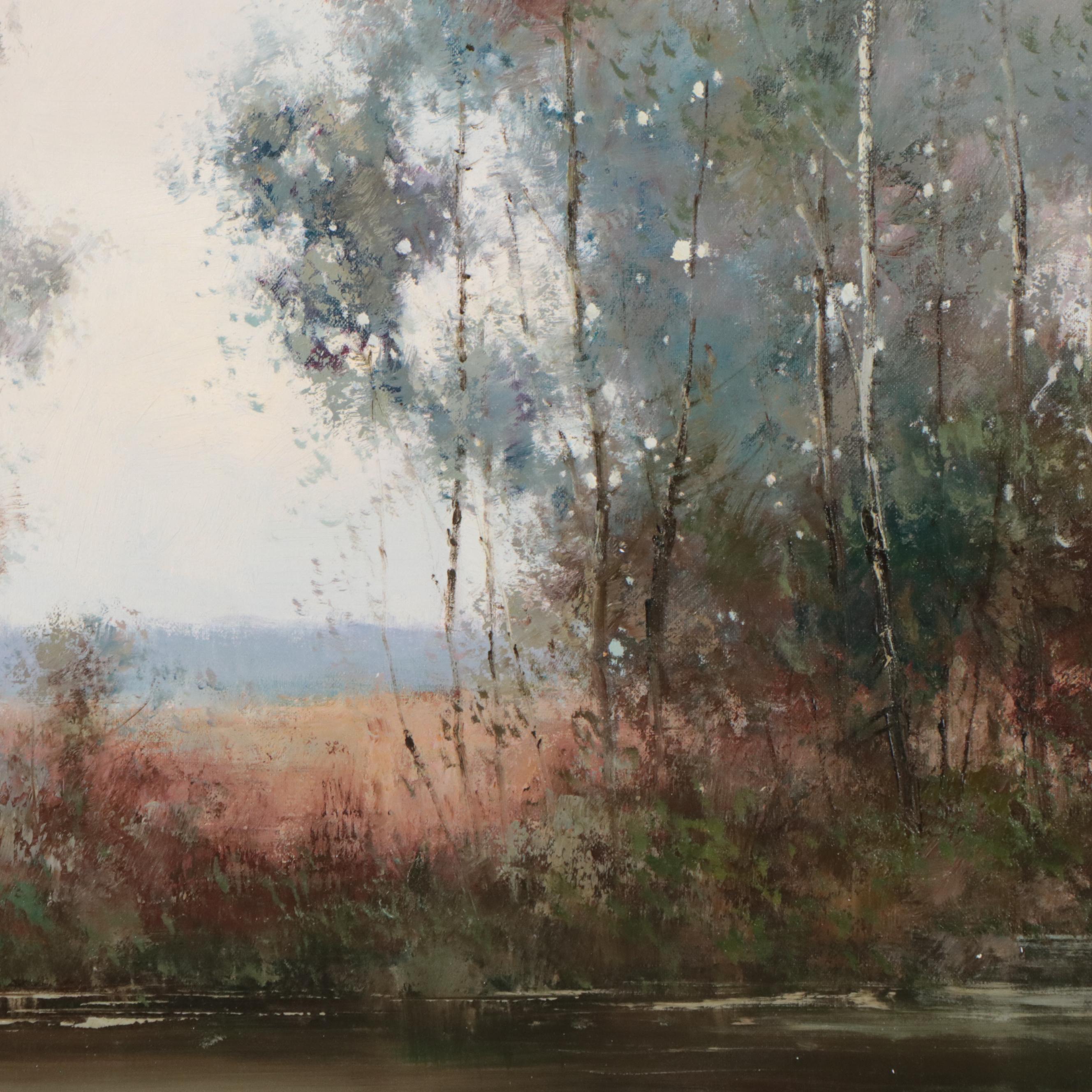 Kingston Landscape Oil Painting, 21st Century