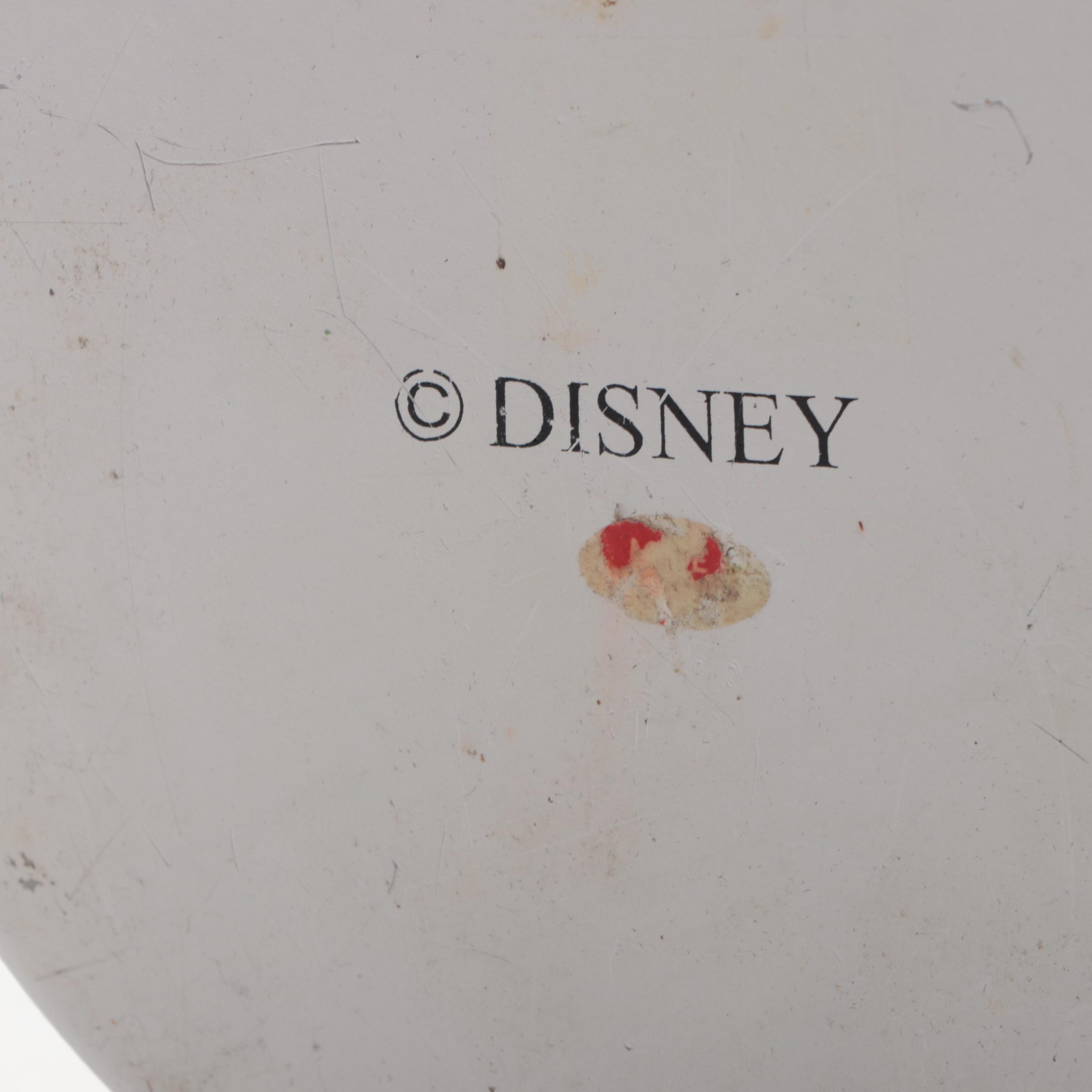 Mickey Mouse Server Holding Plate Figure, Late 20th Century EBTH