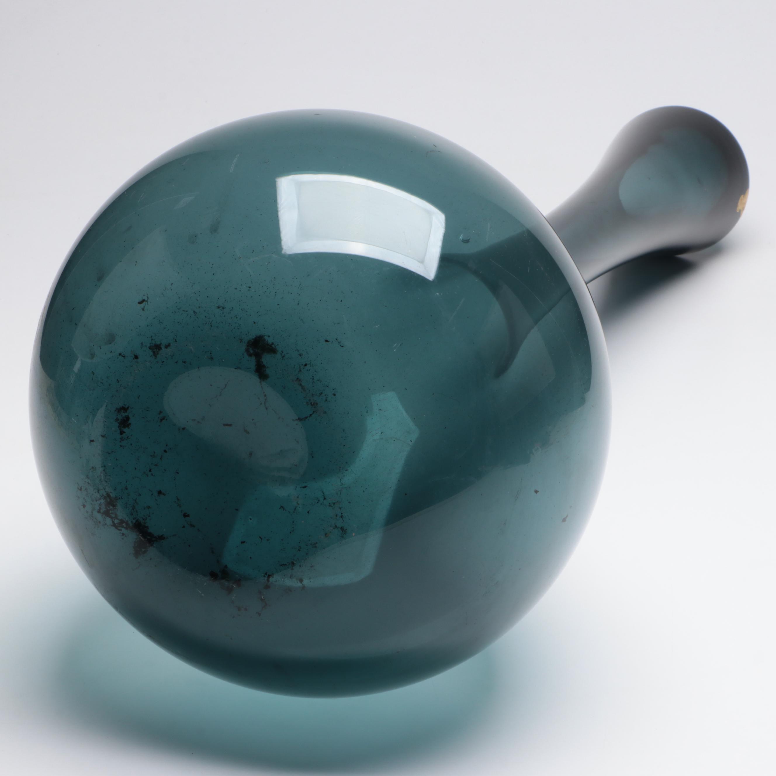 Arthur Percy for Gullaskruf Swedish Glass Vase, Mid-20th Century