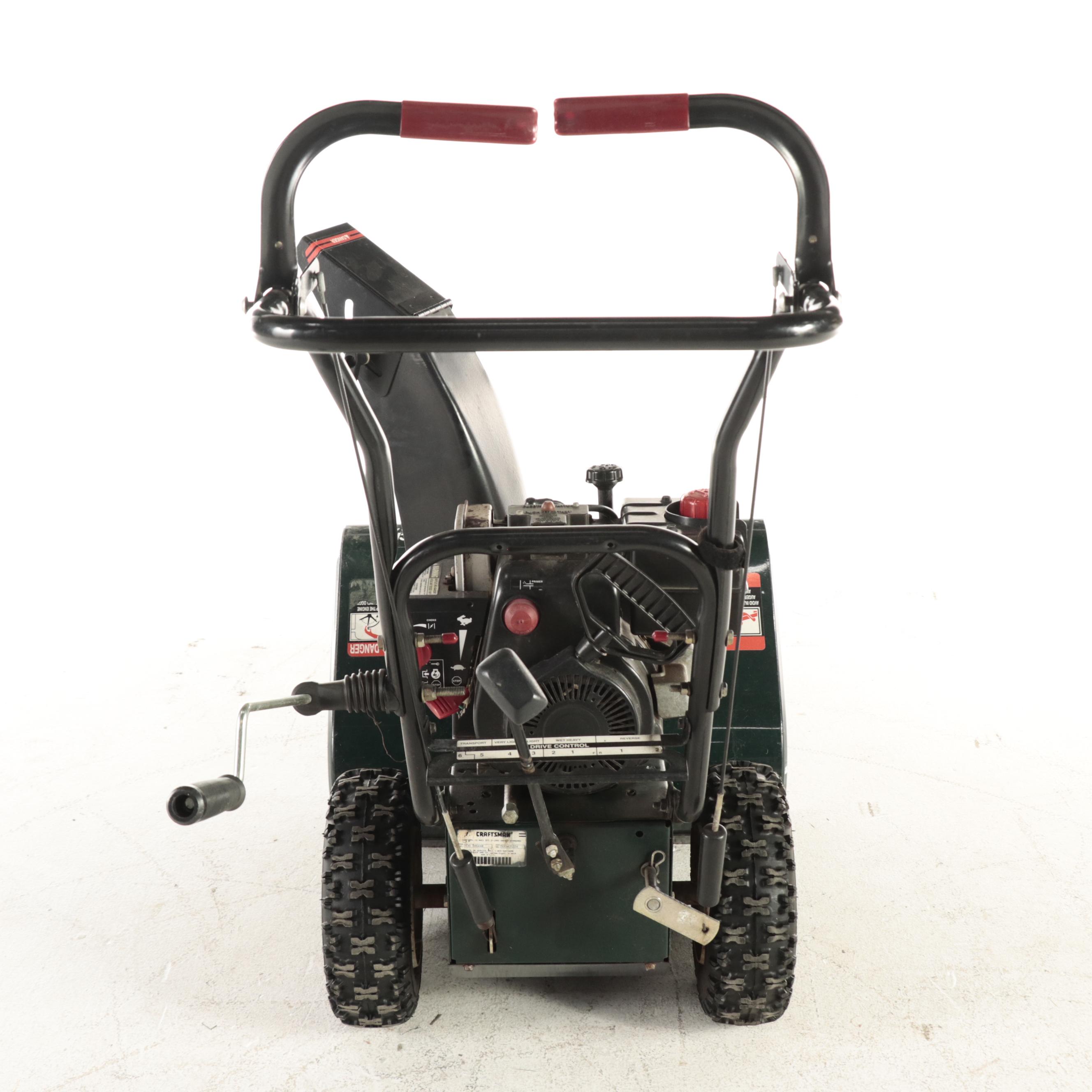 Craftsman 5.0 HP Electric Start Snow Blower