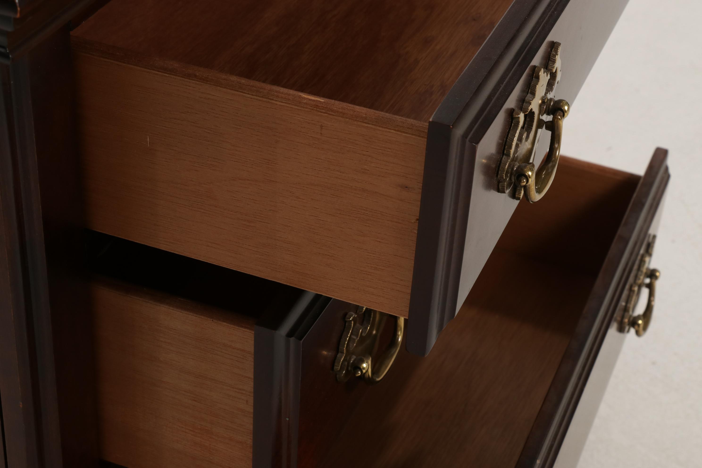 Kincaid Cherry Chippendale Style Chest