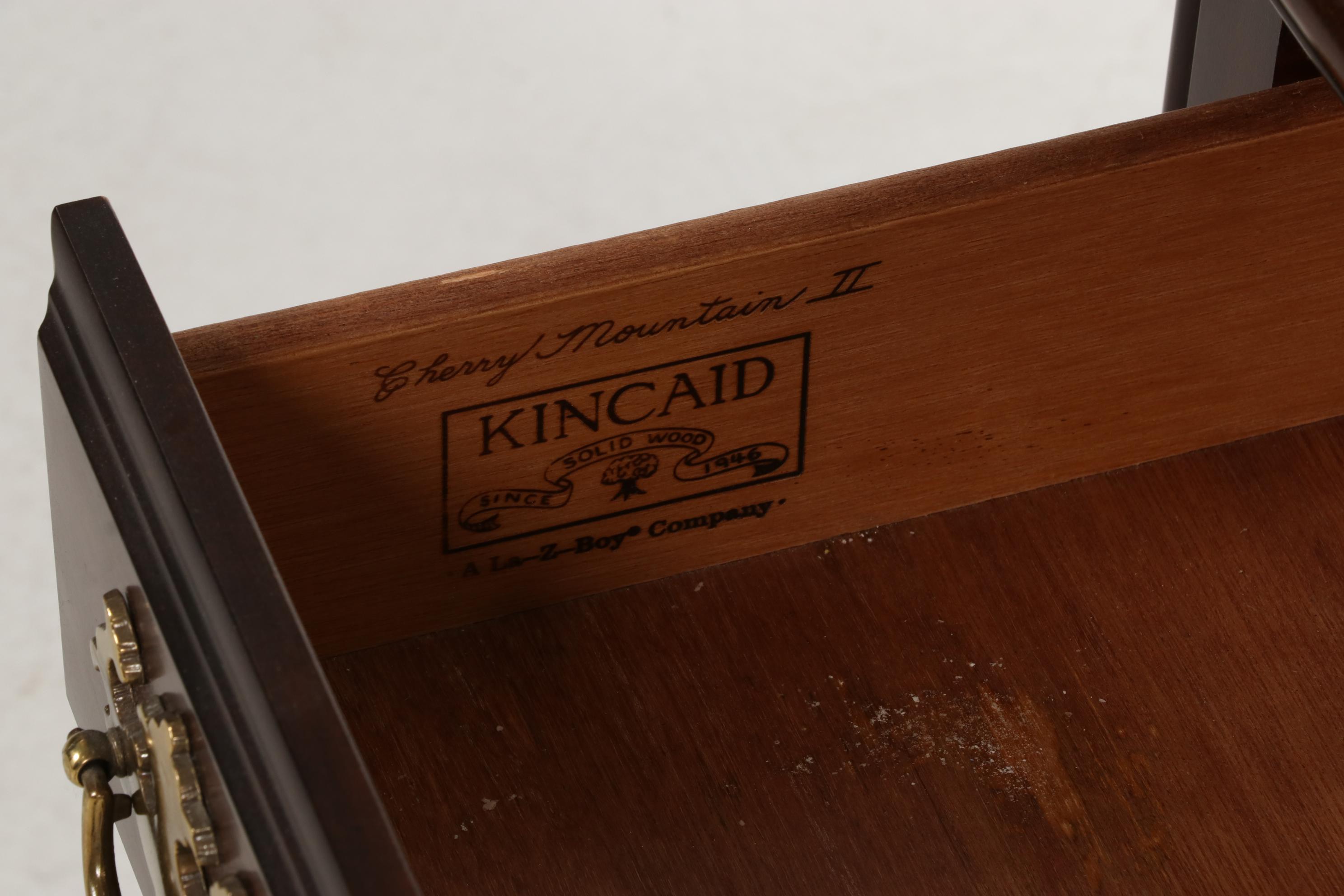 Kincaid Cherry Chippendale Style Chest