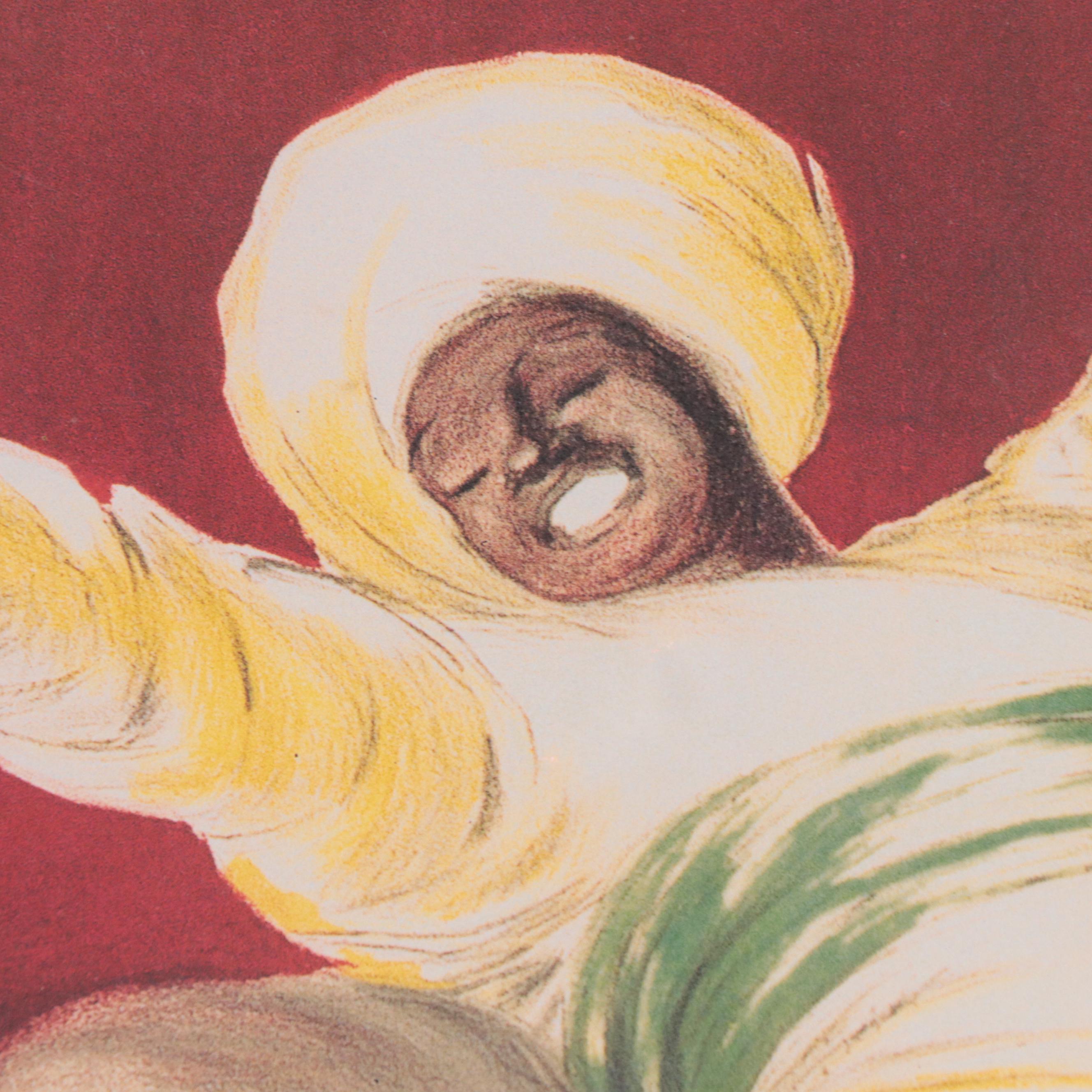 Offset Lithograph After Leonetto Cappiello "Café Martin"