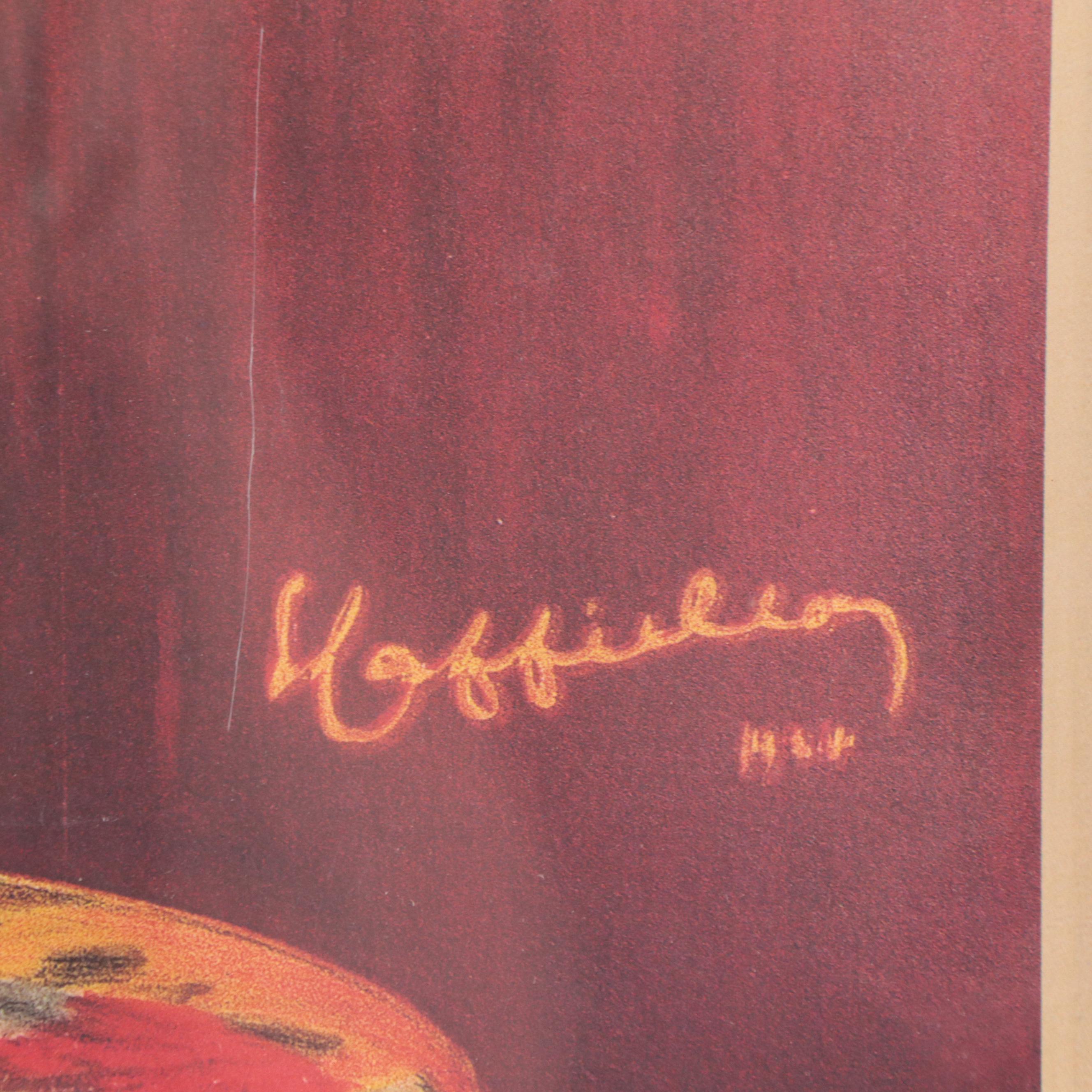 Offset Lithograph After Leonetto Cappiello "Café Martin"