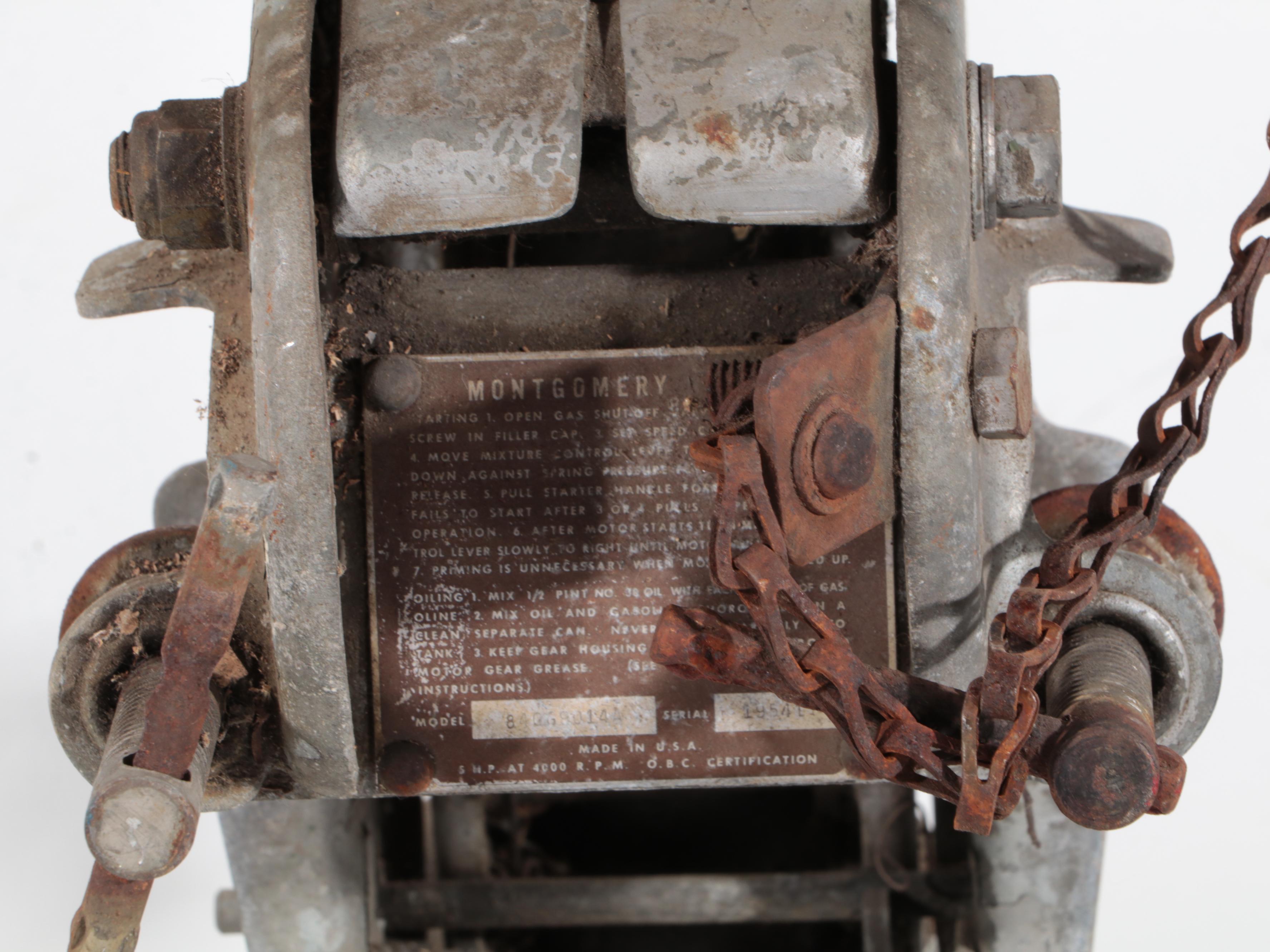 Sea King Outboard Motor, Mid to Late 20th Century