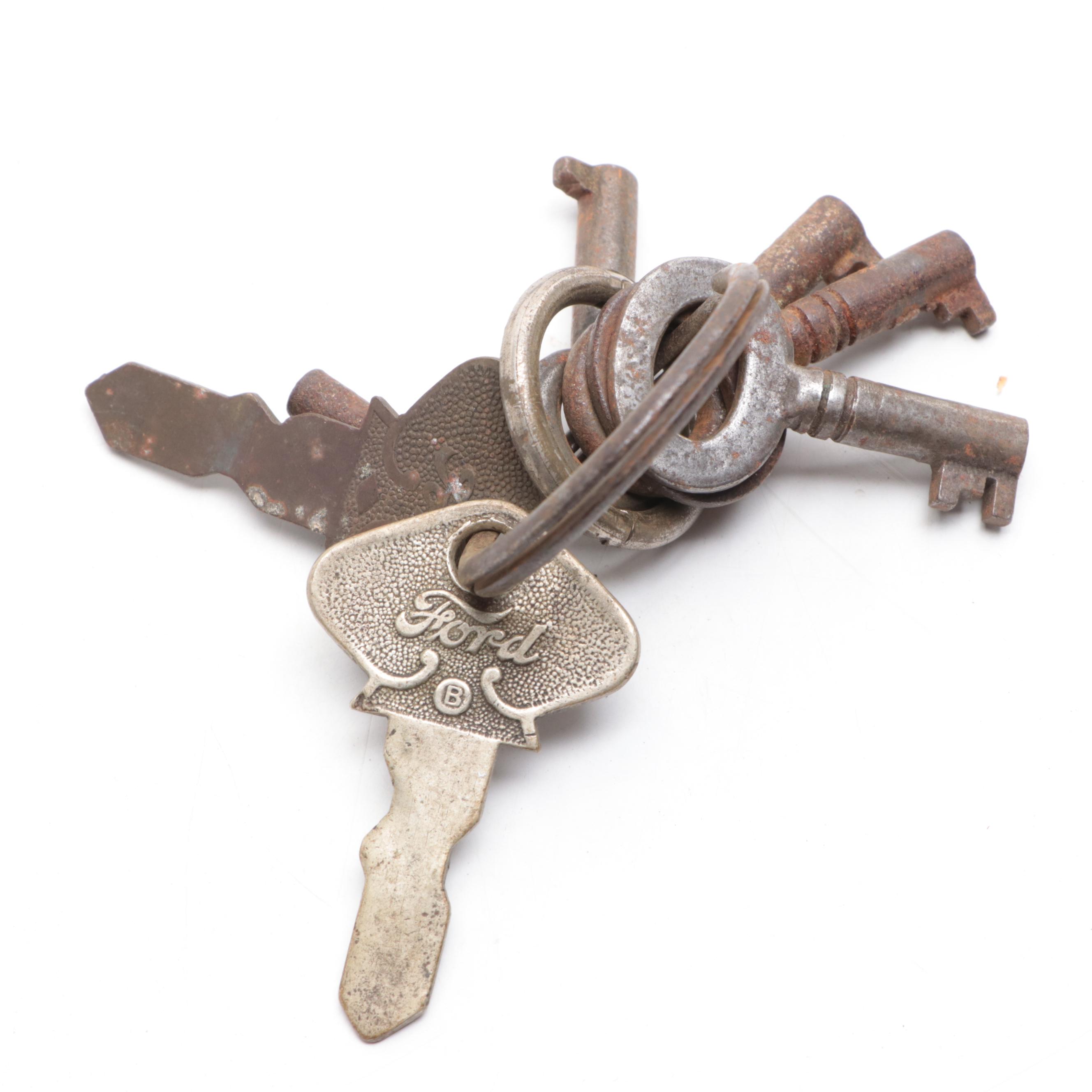 Skeleton Keys, Clock Keys, Padlocks and More