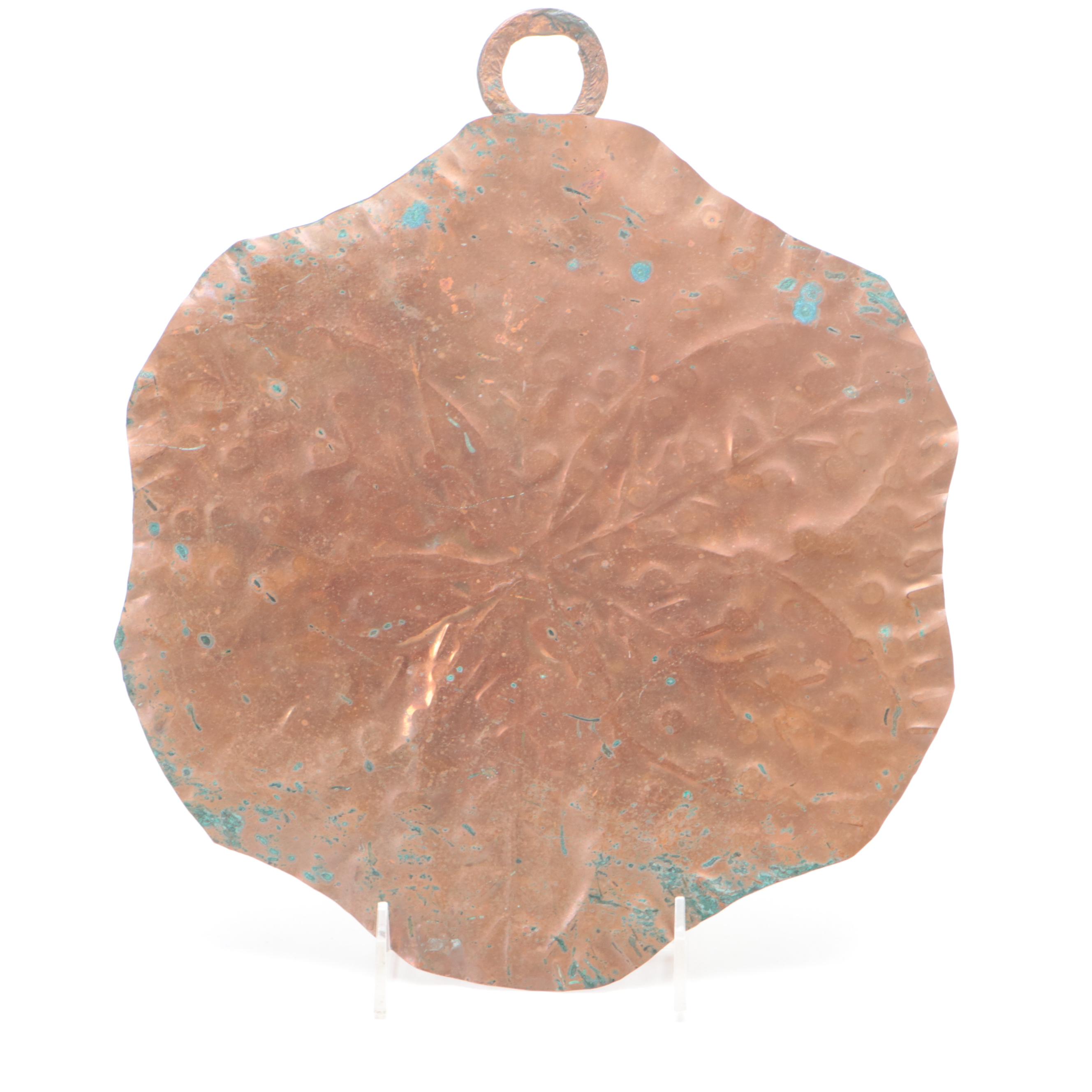 Copper Measuring Ladles with Kettle and Other Decor