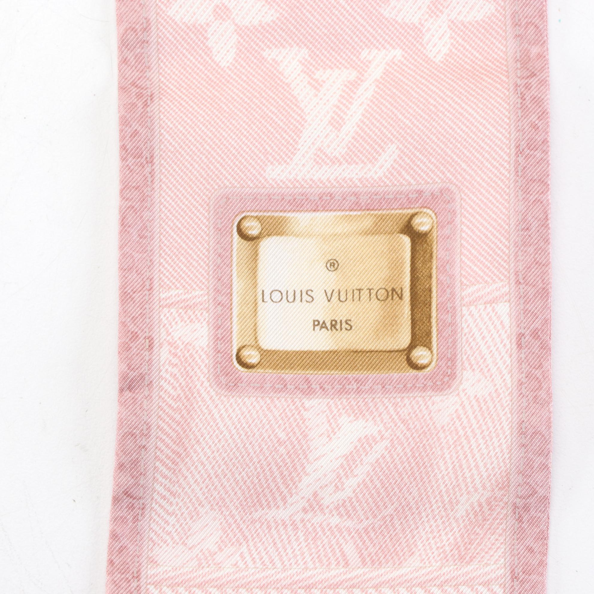 Louis Vuitton Silk Twill Bandeau Scarf