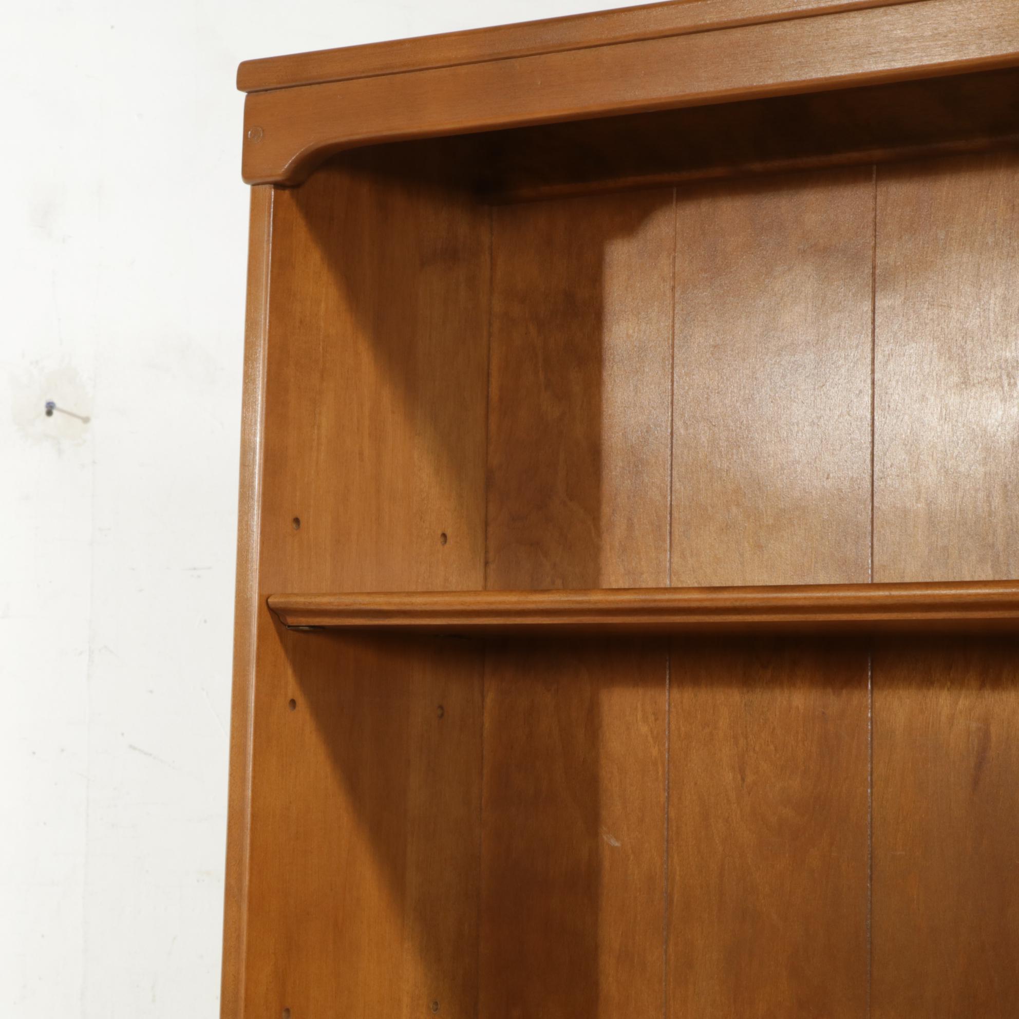 Ethan Allen Corner Desk, Hutch and Three Chests, Late 20th Century