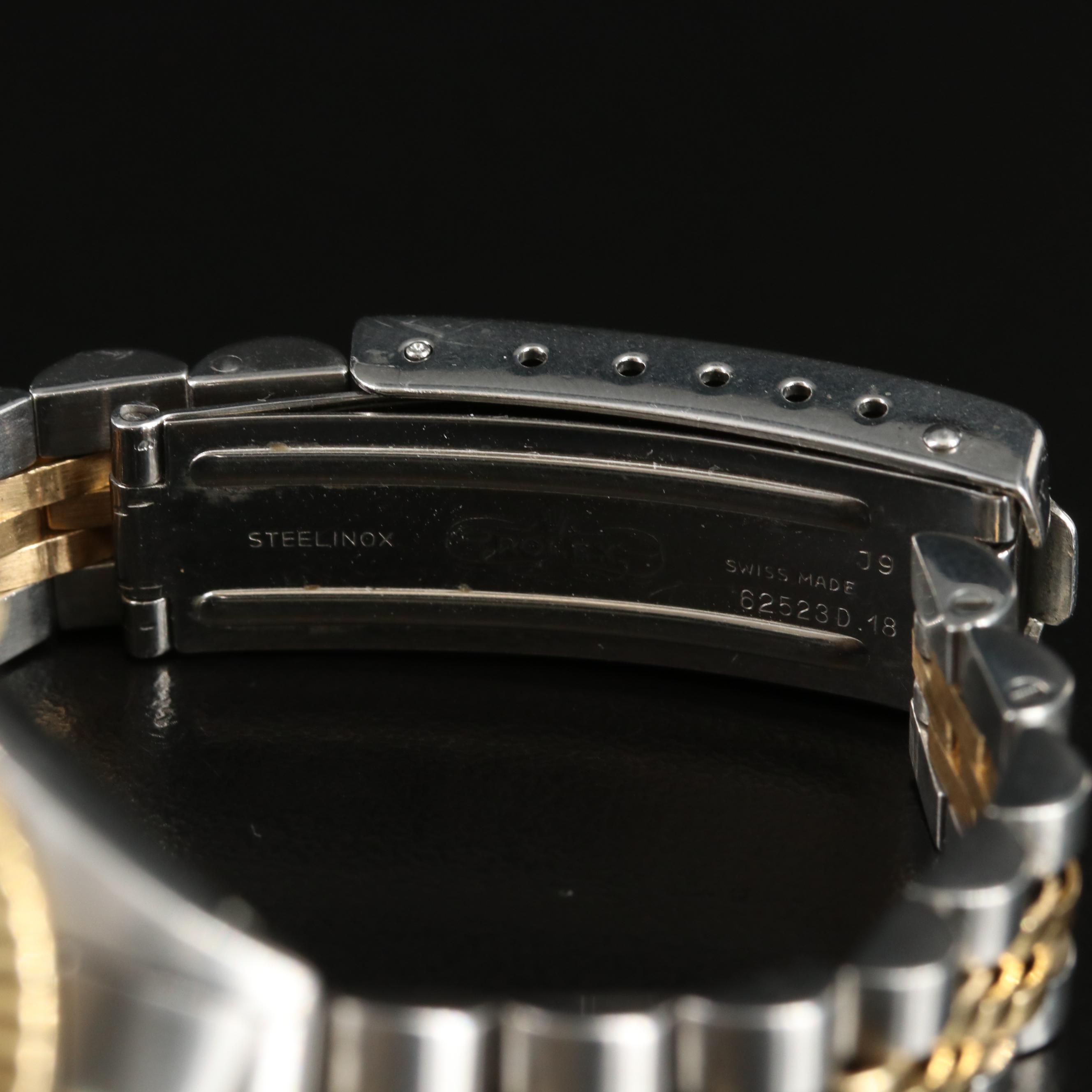 1985 Rolex Custom Diamond Dial, Two-Tone Datejust Watch