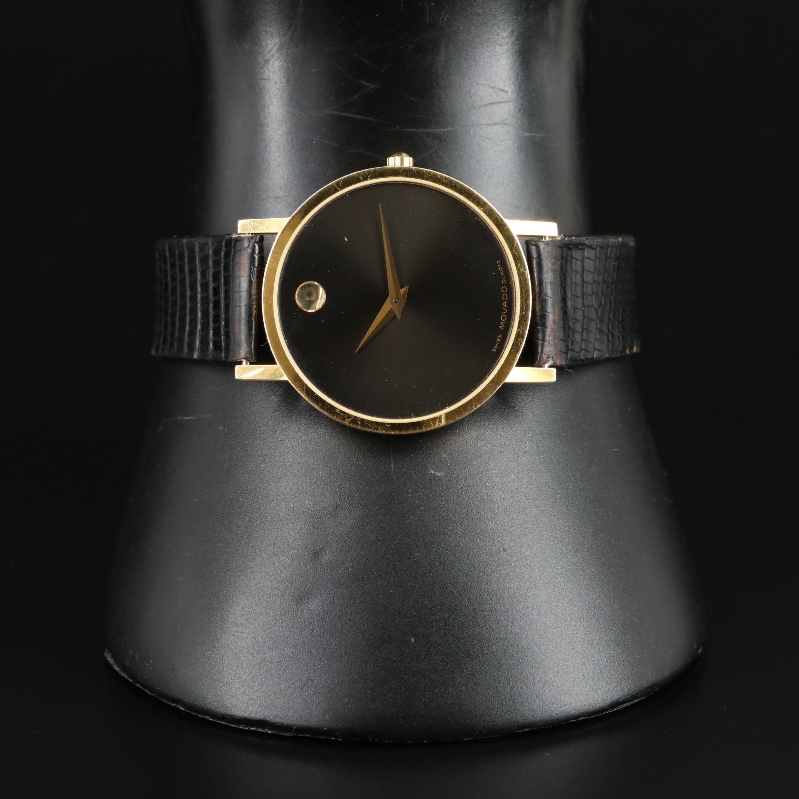 Swiss Movado Museum Quartz Watch