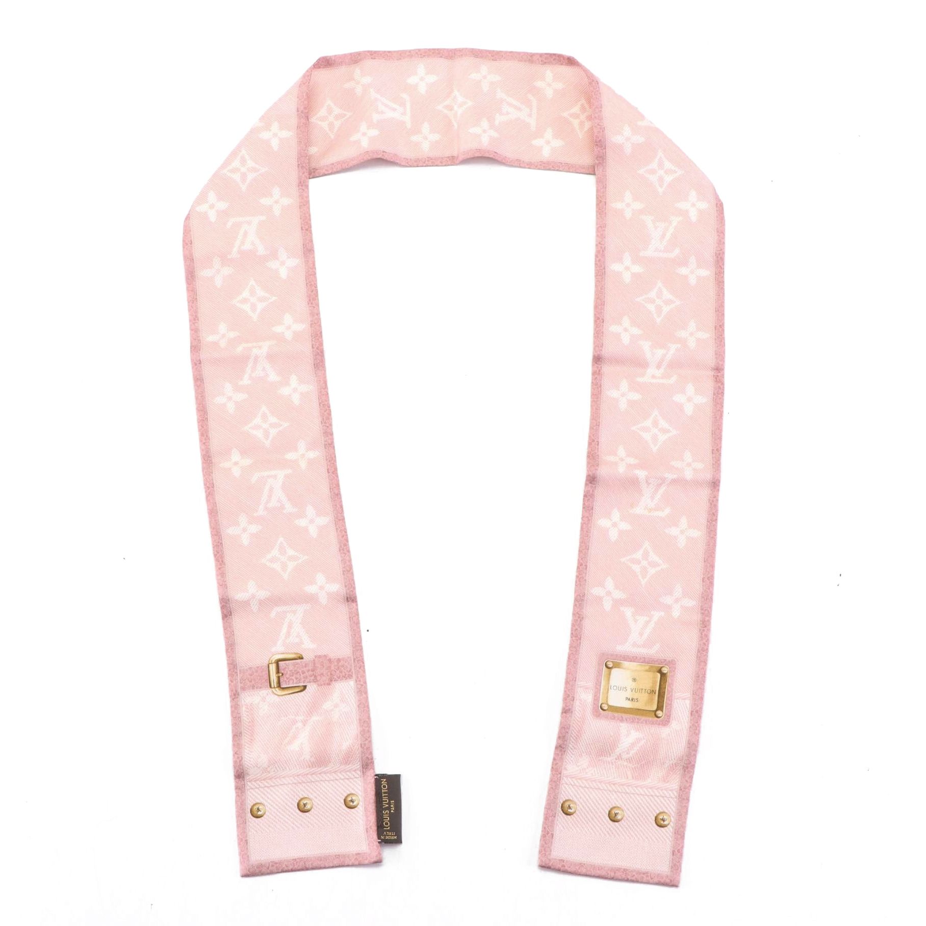 Louis Vuitton Silk Twill Bandeau Scarf