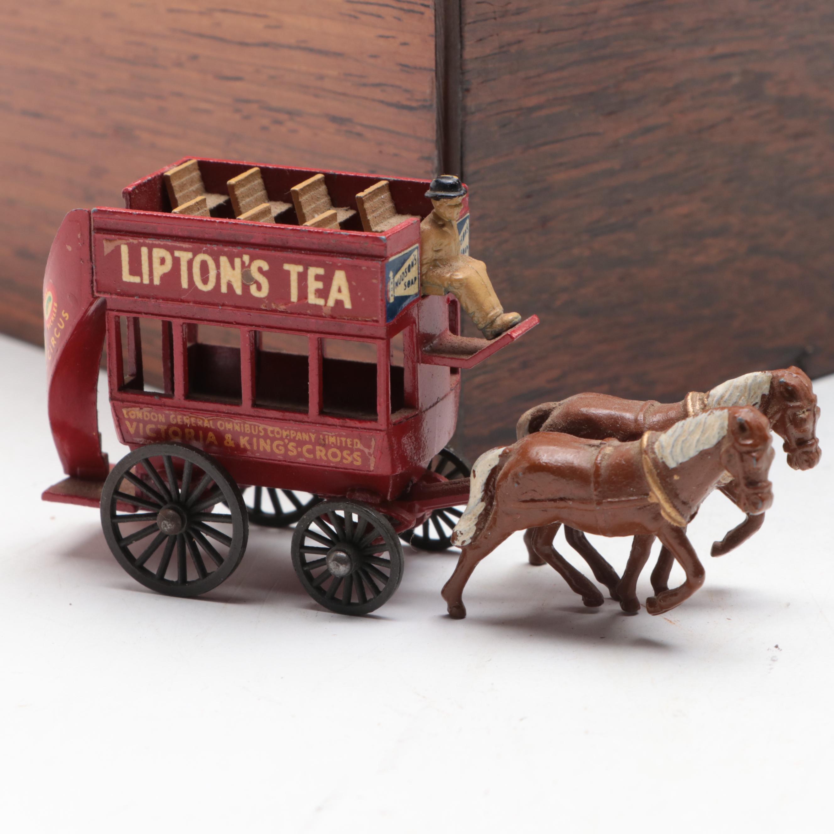 Victorian Tea Caddy with Tea Leaf Ironstone Tableware and Other Decor