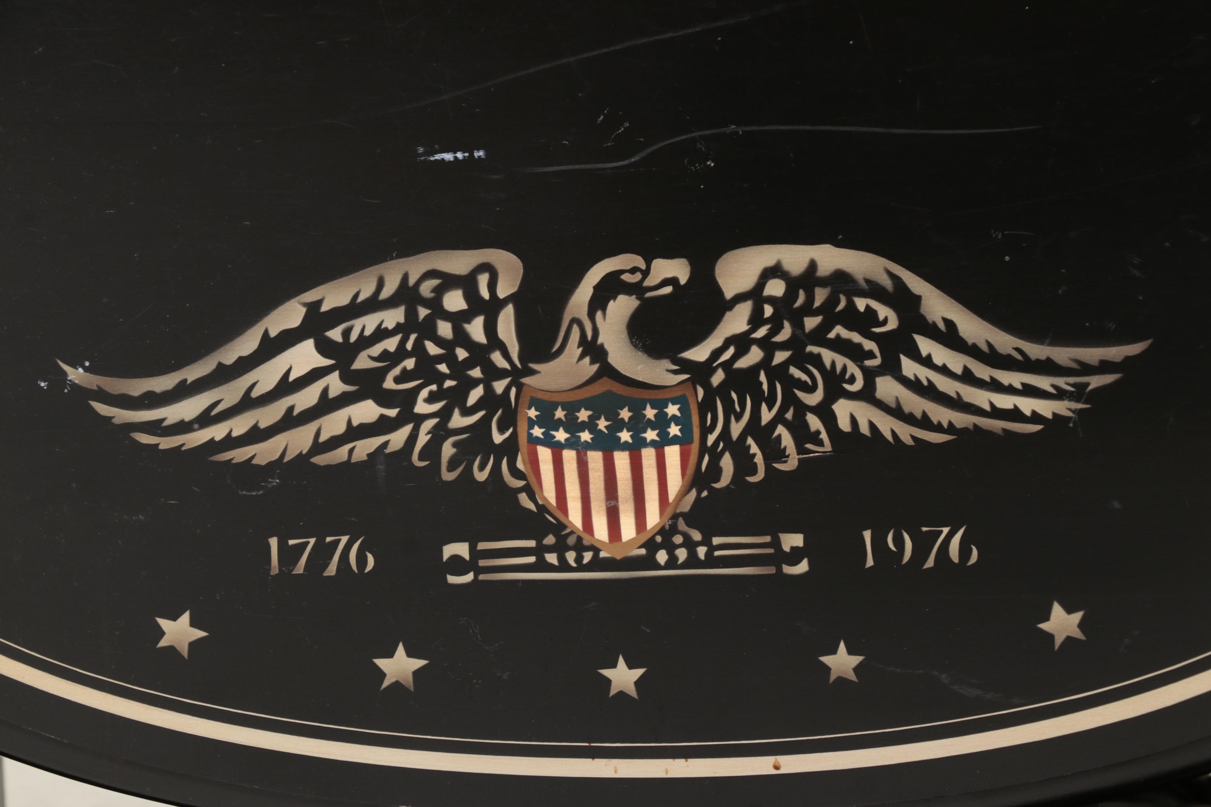 Heywood-Wakefield "Constitution Eagle" Tea Wagon, Limited Edition 434/850