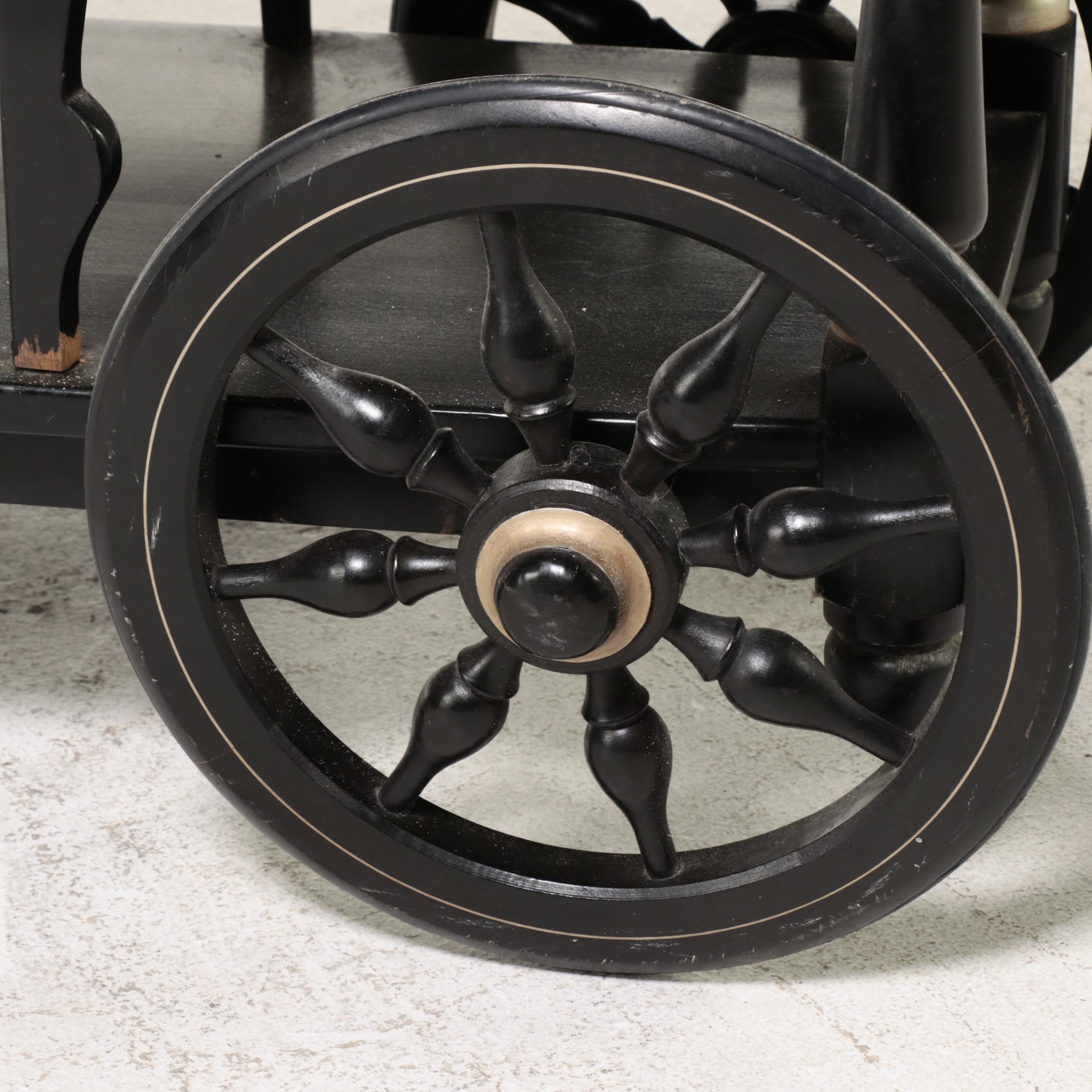 Heywood-Wakefield "Constitution Eagle" Tea Wagon, Limited Edition 434/850