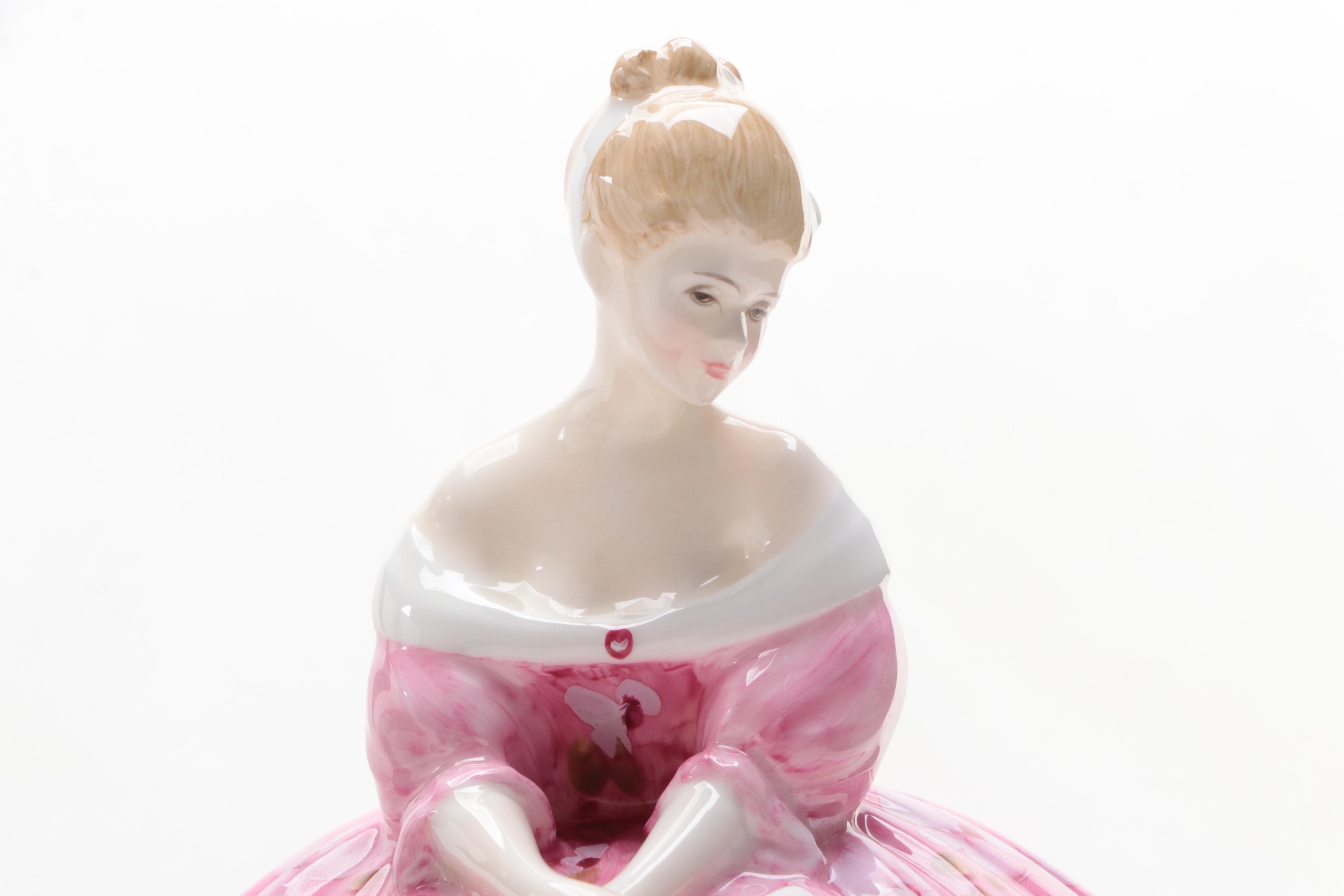 Royal Doulton "Victoria" and Other Bone China Figurines