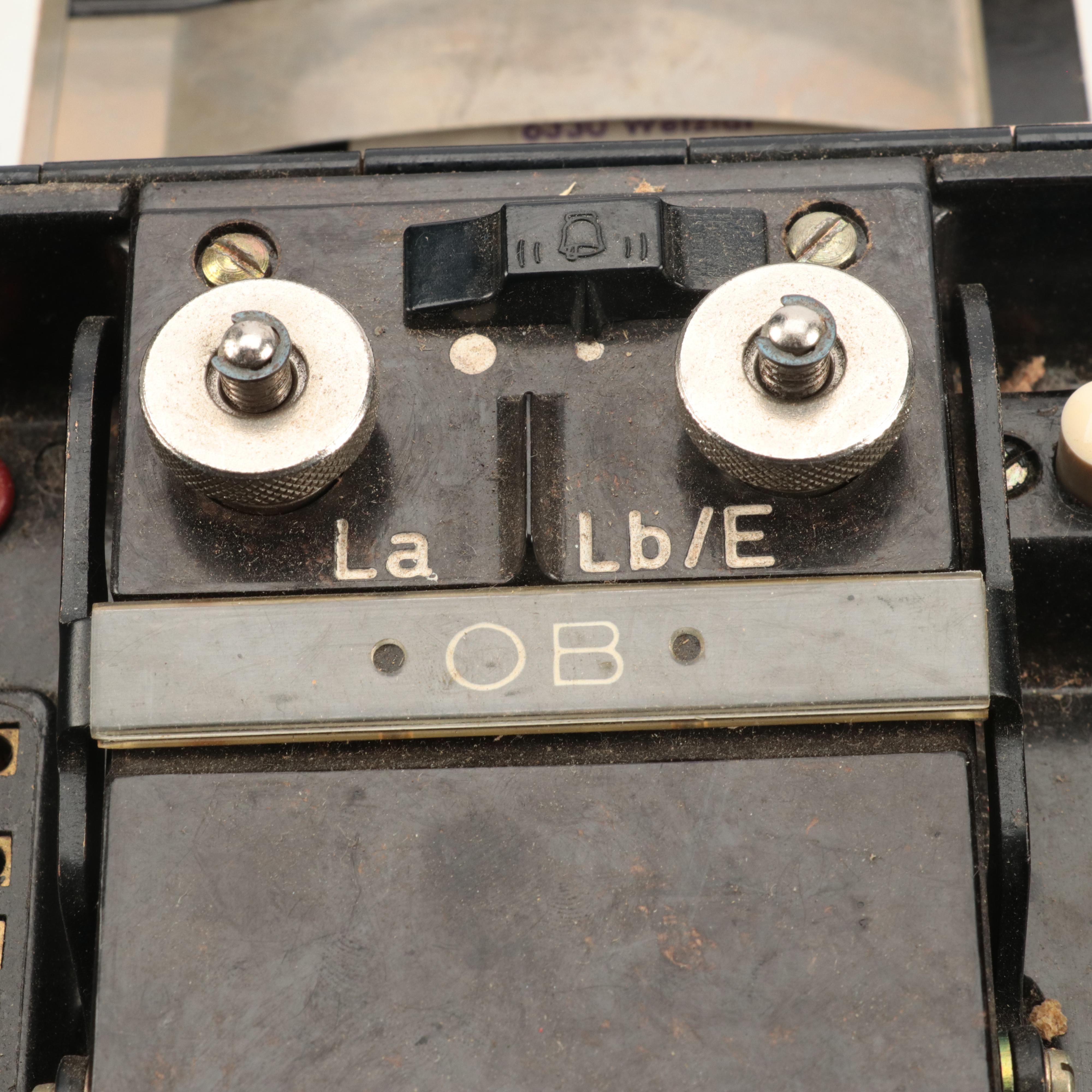 Standard Elektrik Lorenz Hand-Crank Military Field Telephone, 1966