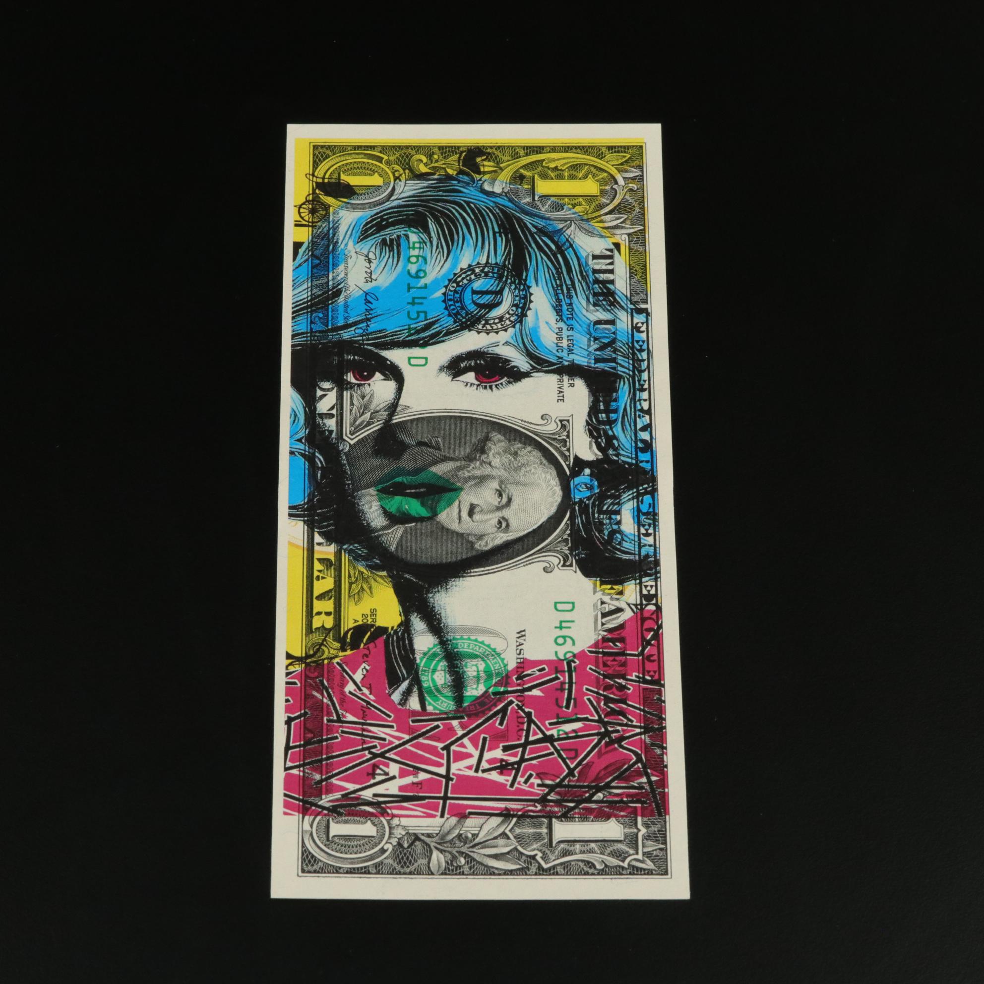 Death NYC Pop Art Graphic Print of Taylor Swift