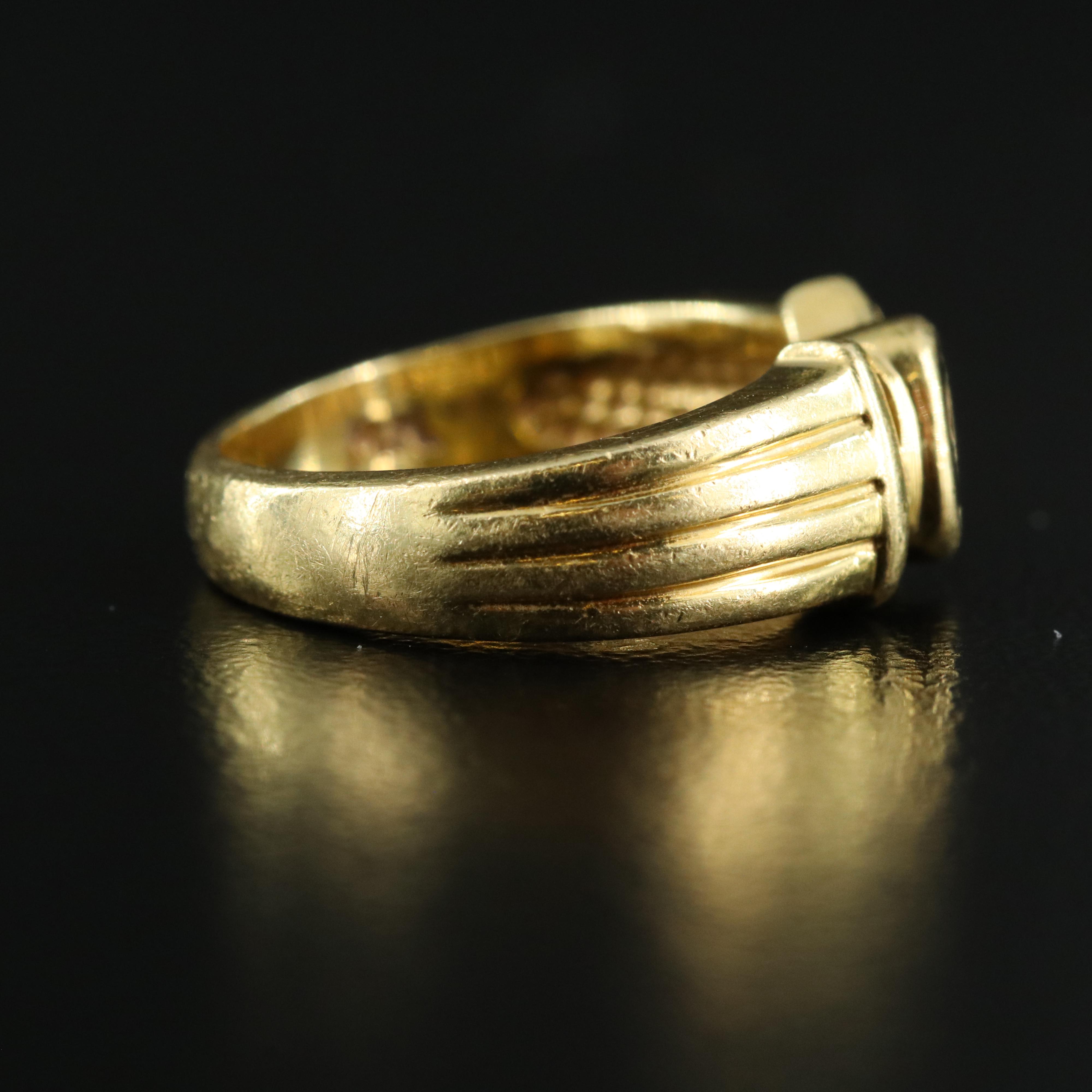 Mark Henry 18K Alexandrite and Diamond Ring