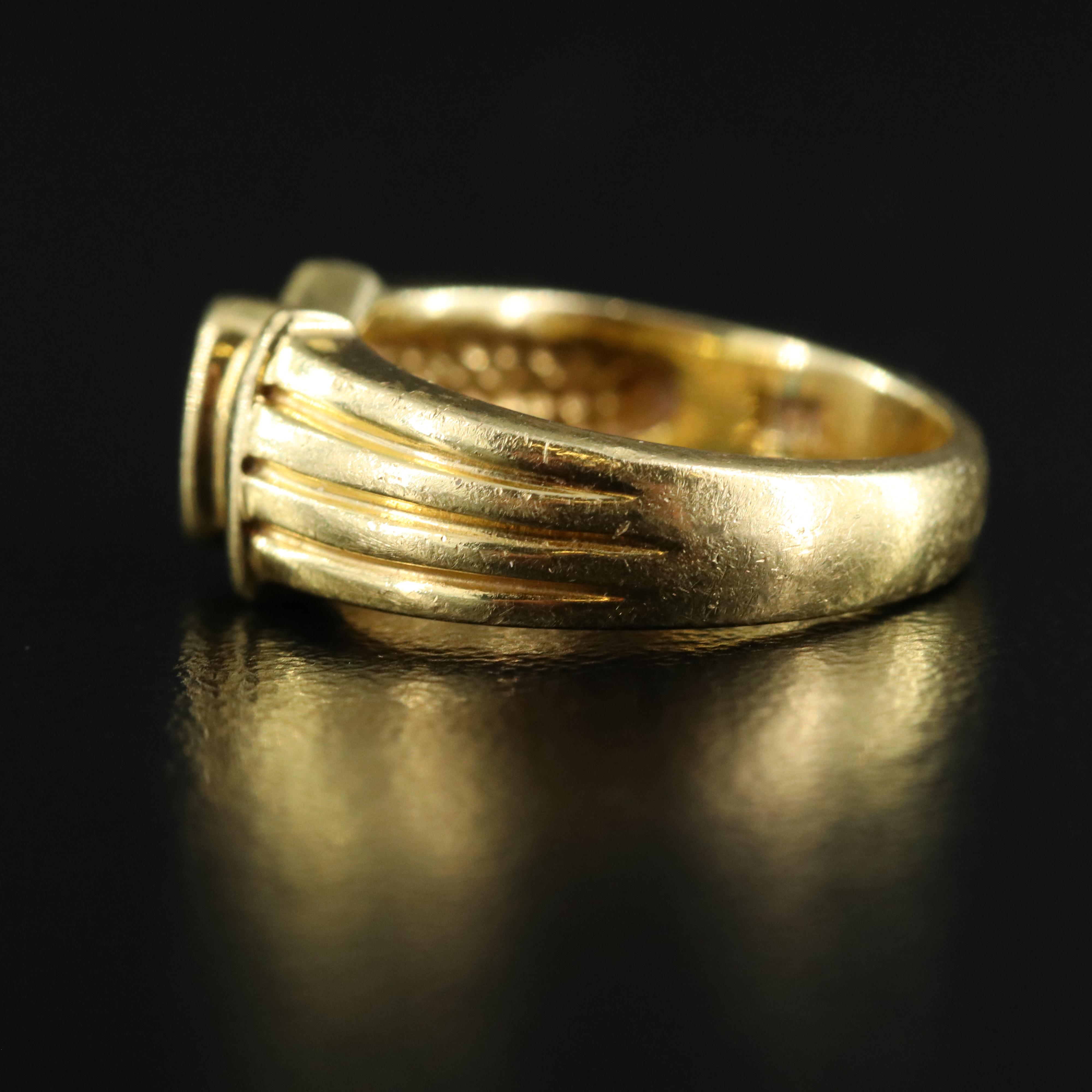 Mark Henry 18K Alexandrite and Diamond Ring