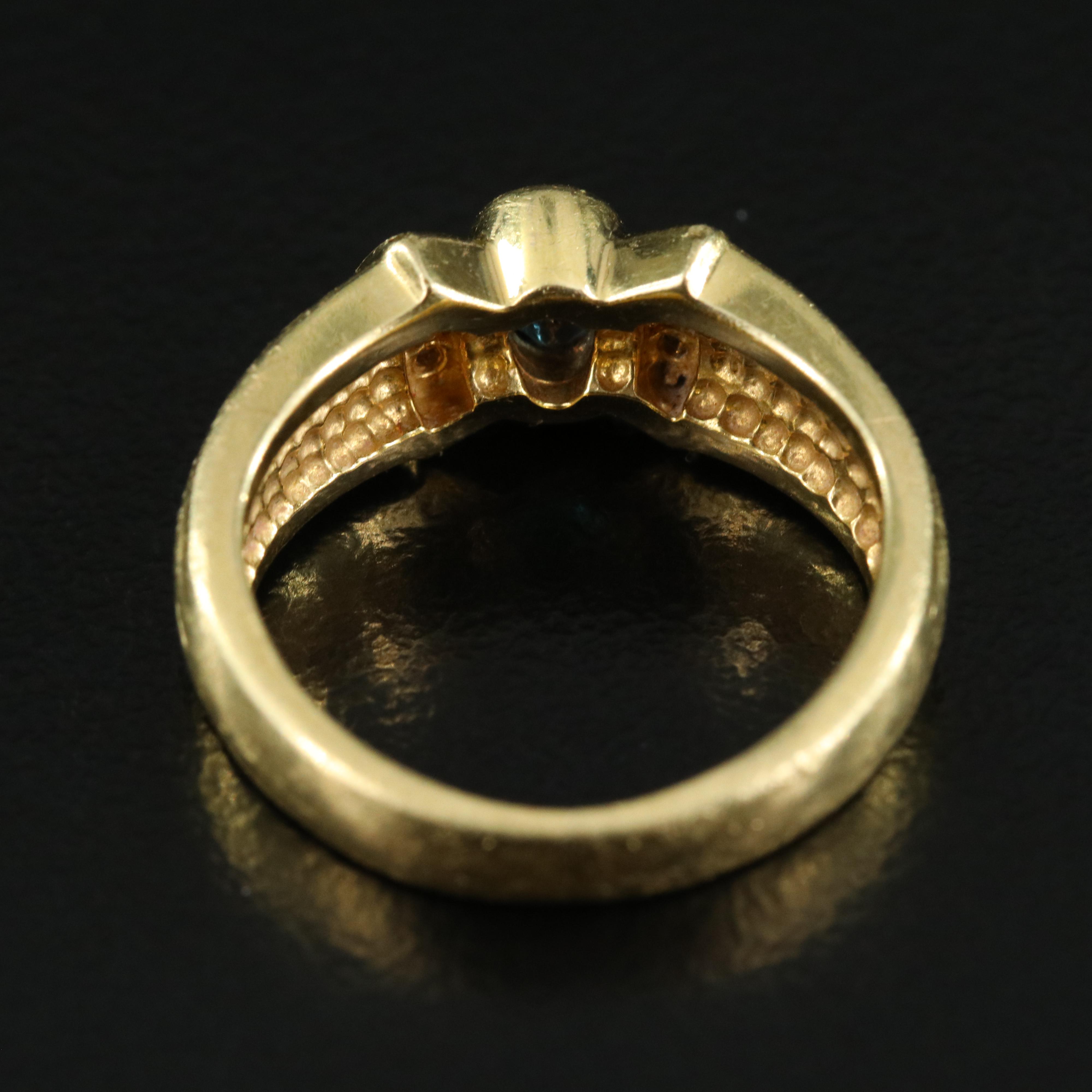 Mark Henry 18K Alexandrite and Diamond Ring