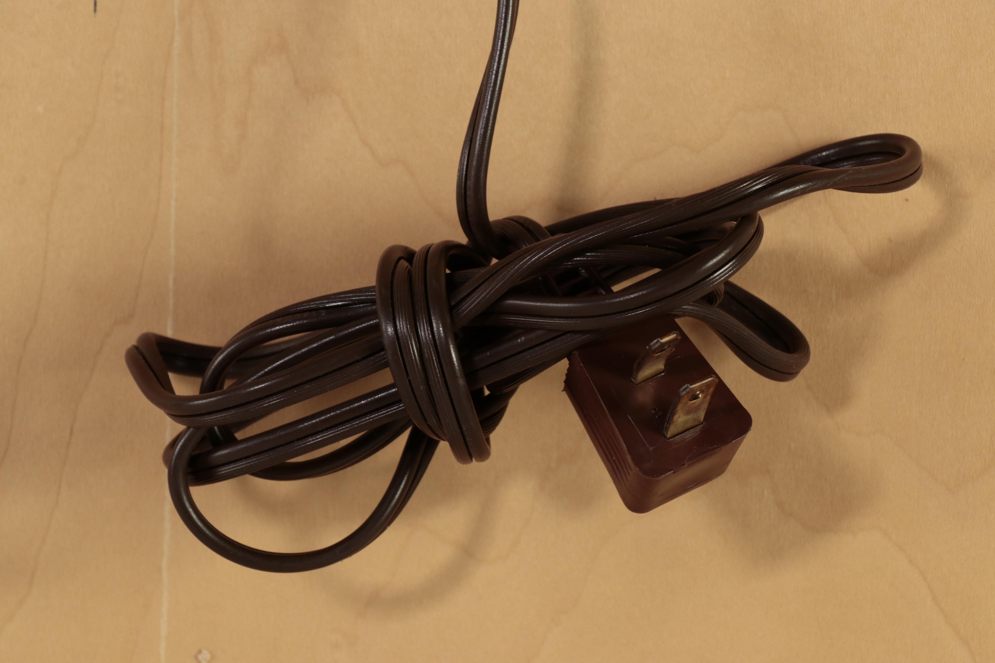 Ethan Allen Painted Wood Illuminated Hutch