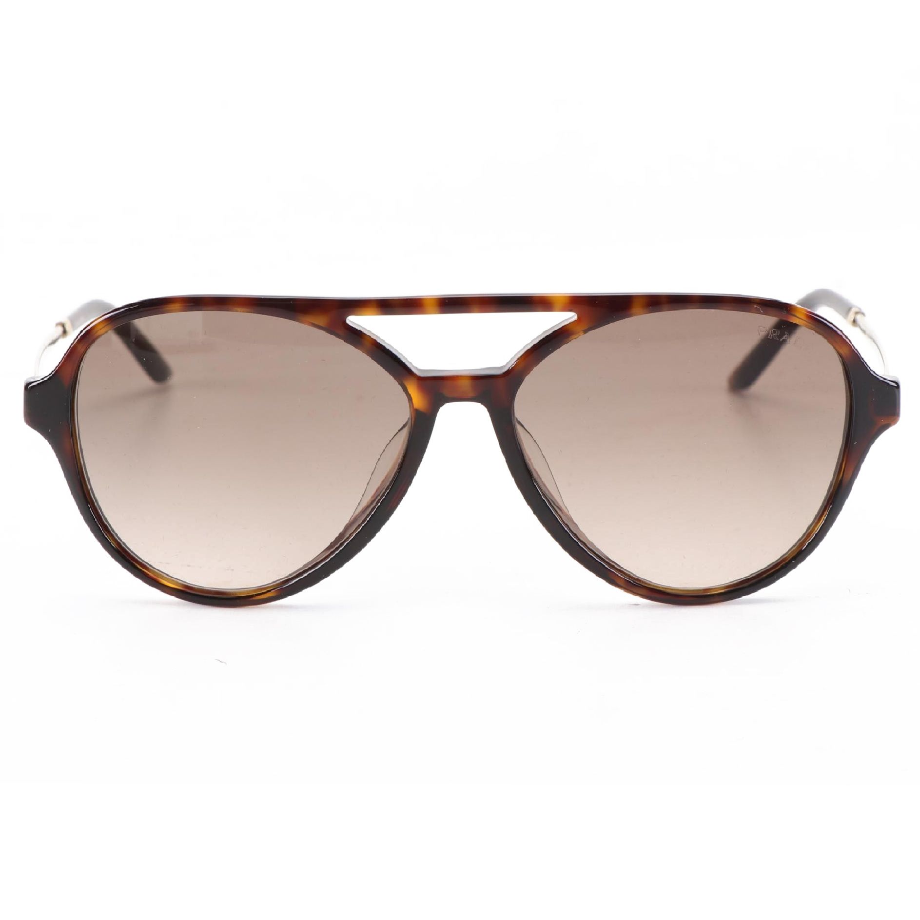 Prada SPR 13W-F Aviator Sunglasses with Case and Box