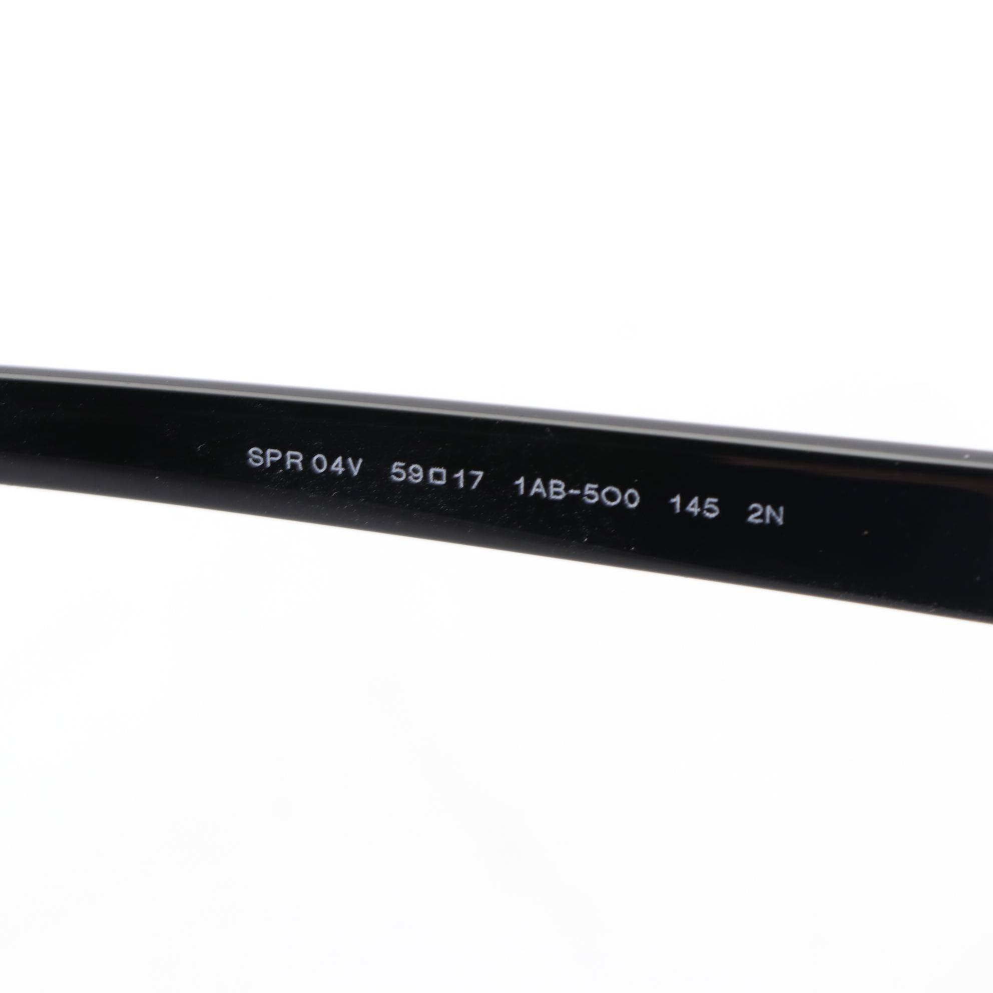 Prada SPR 04V Rectangular Sunglasses with Case and Box