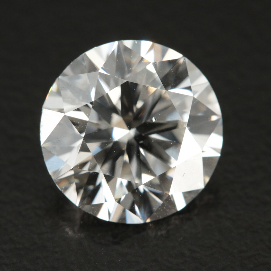 Loose 3.67 CT Lab Grown Diamond with IGI Report