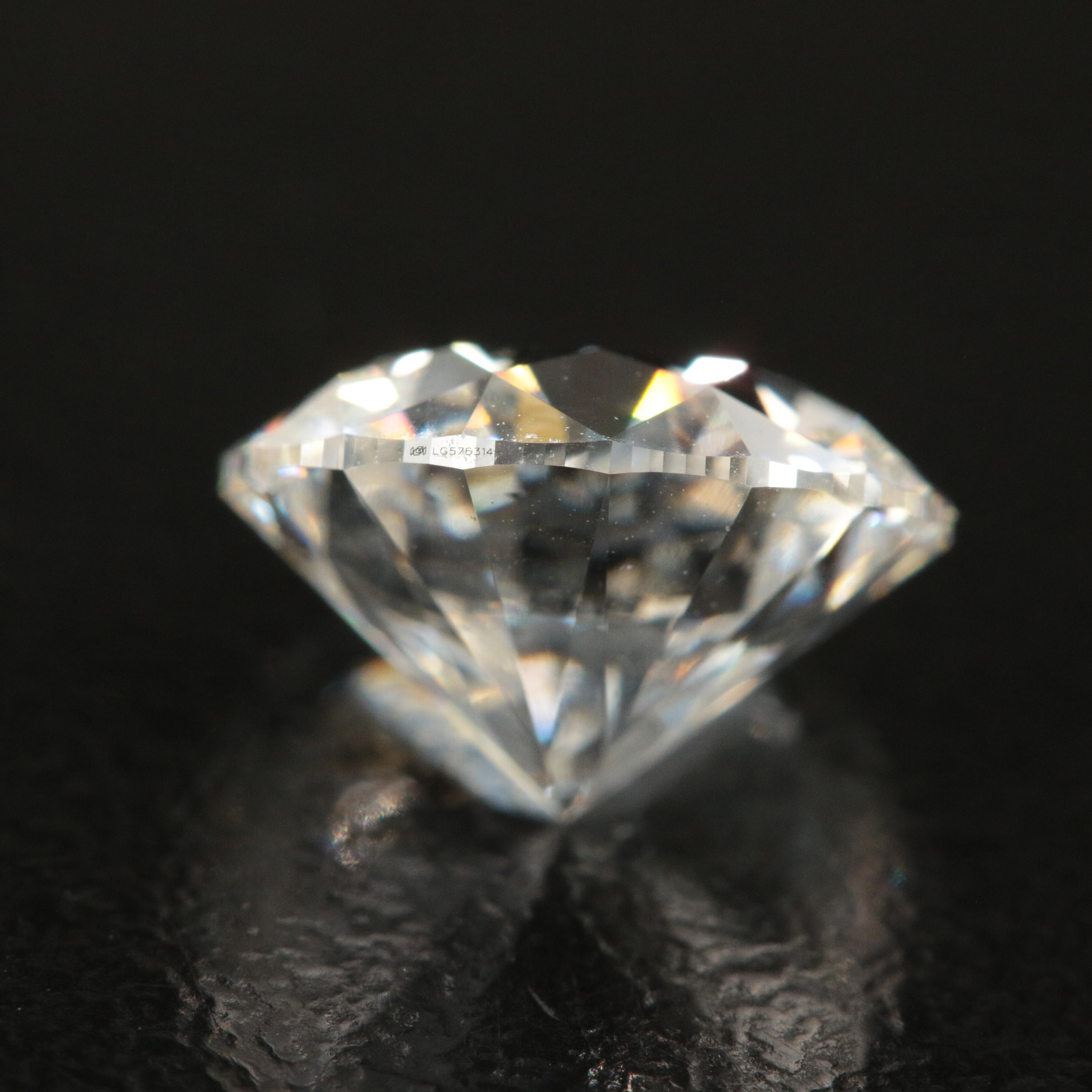 Loose 3.67 CT Lab Grown Diamond with IGI Report