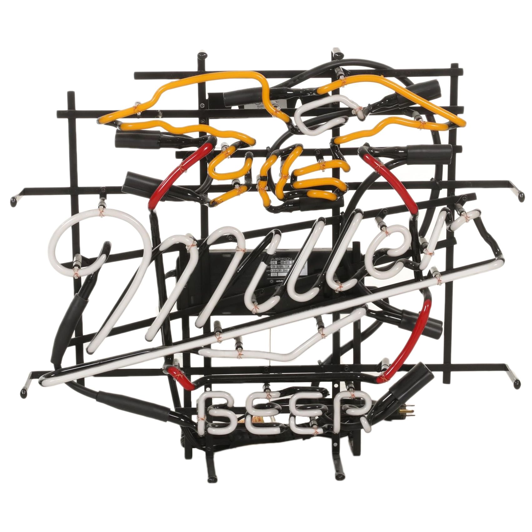 GHN Neon, Inc. Miller Beer Neon Wall Sign, 1996