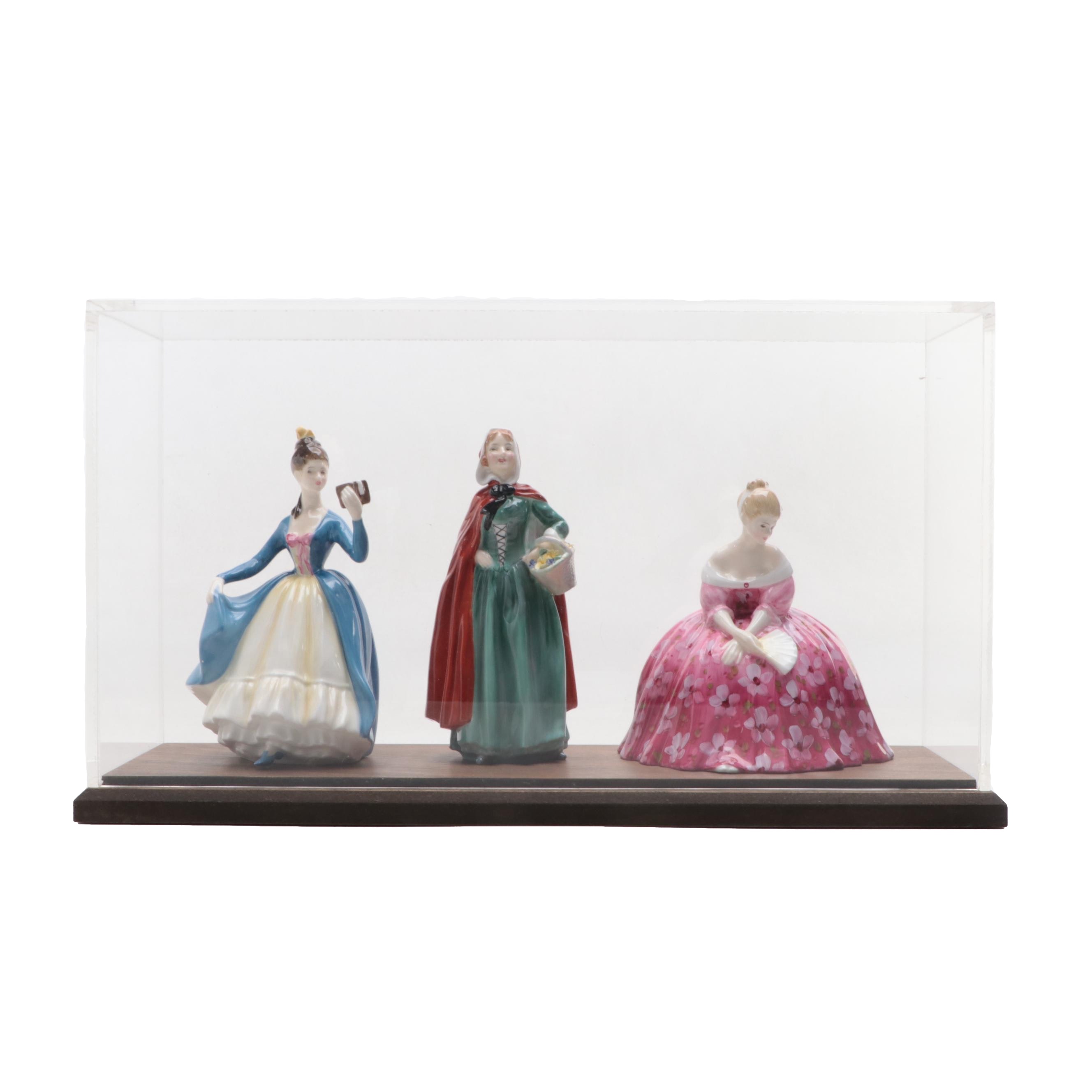 Royal Doulton "Victoria" and Other Bone China Figurines