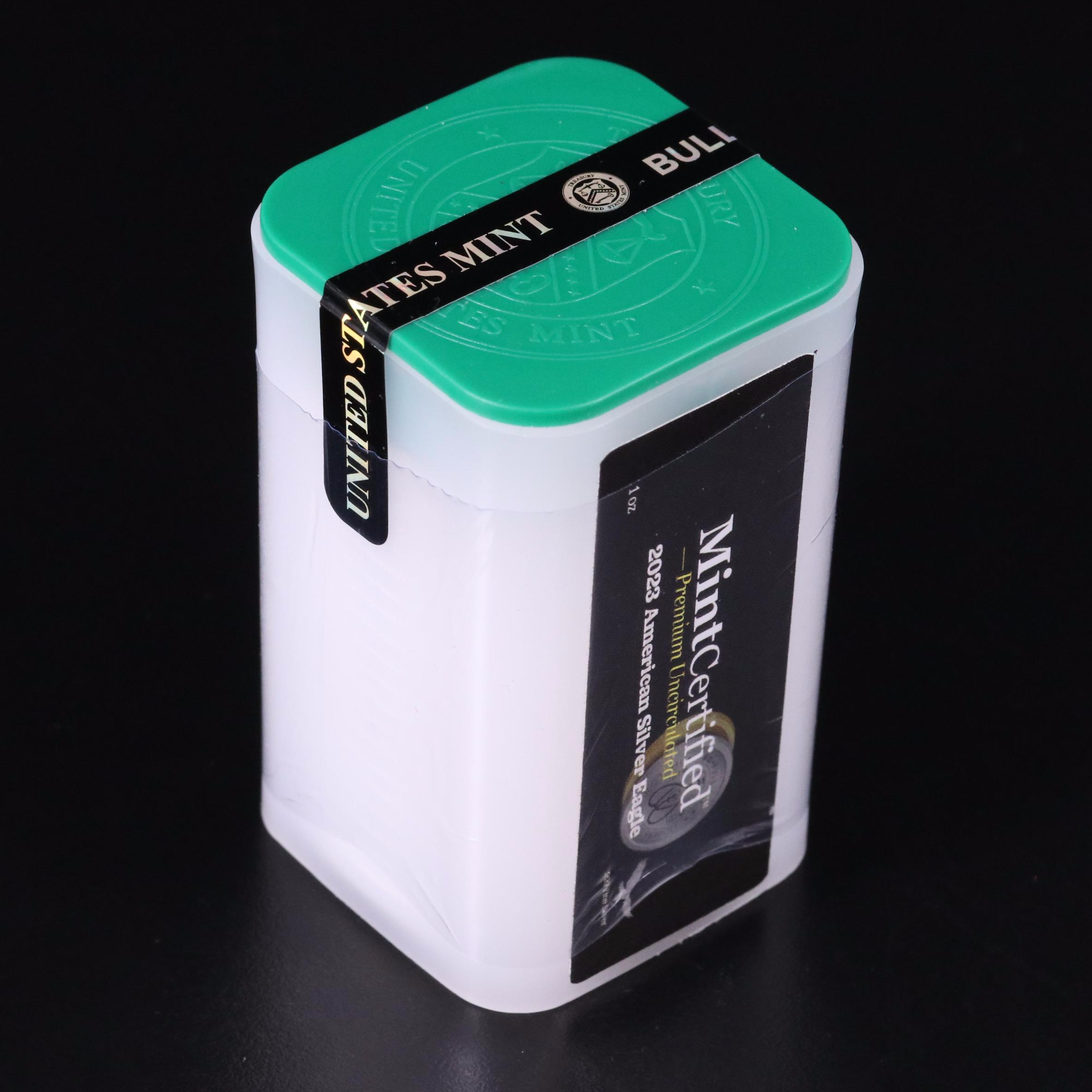 Two Rolls of Twenty 2023 American Silver Eagles