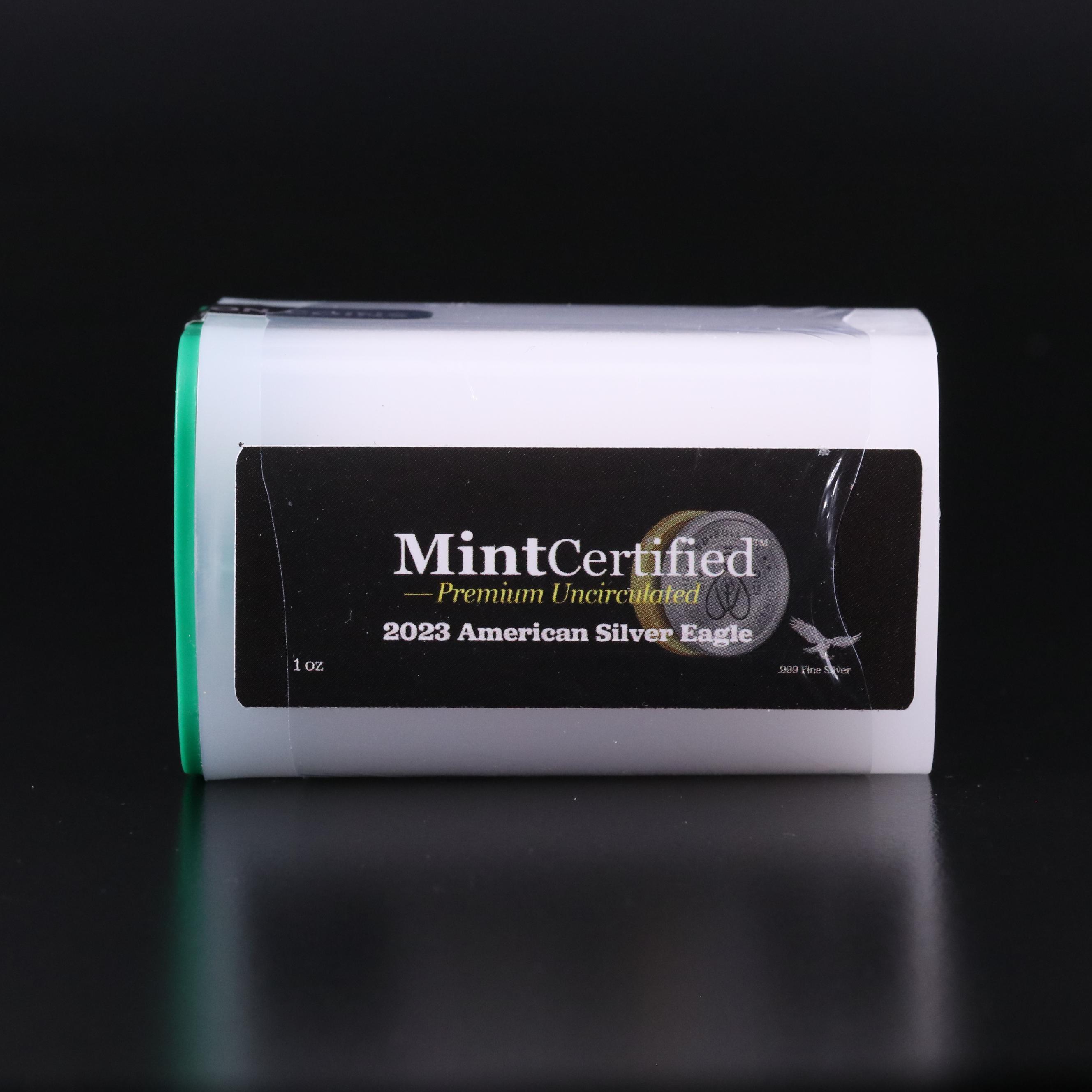 Two Rolls of Twenty 2023 American Silver Eagles