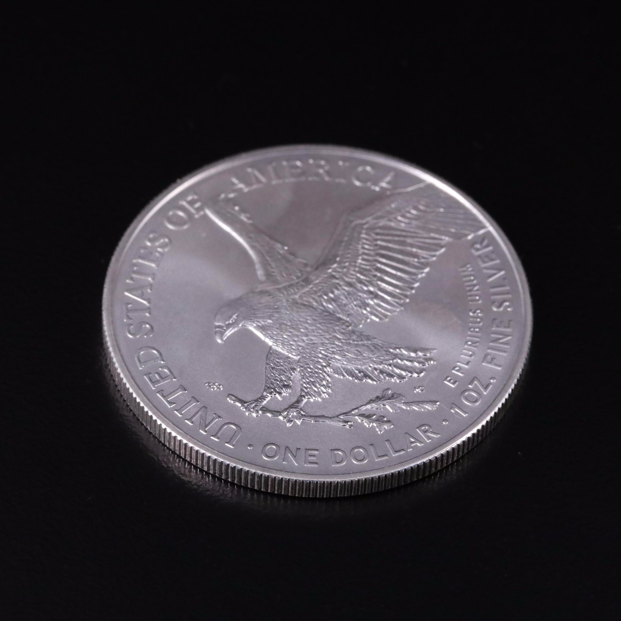 Two Rolls of Twenty 2023 American Silver Eagles