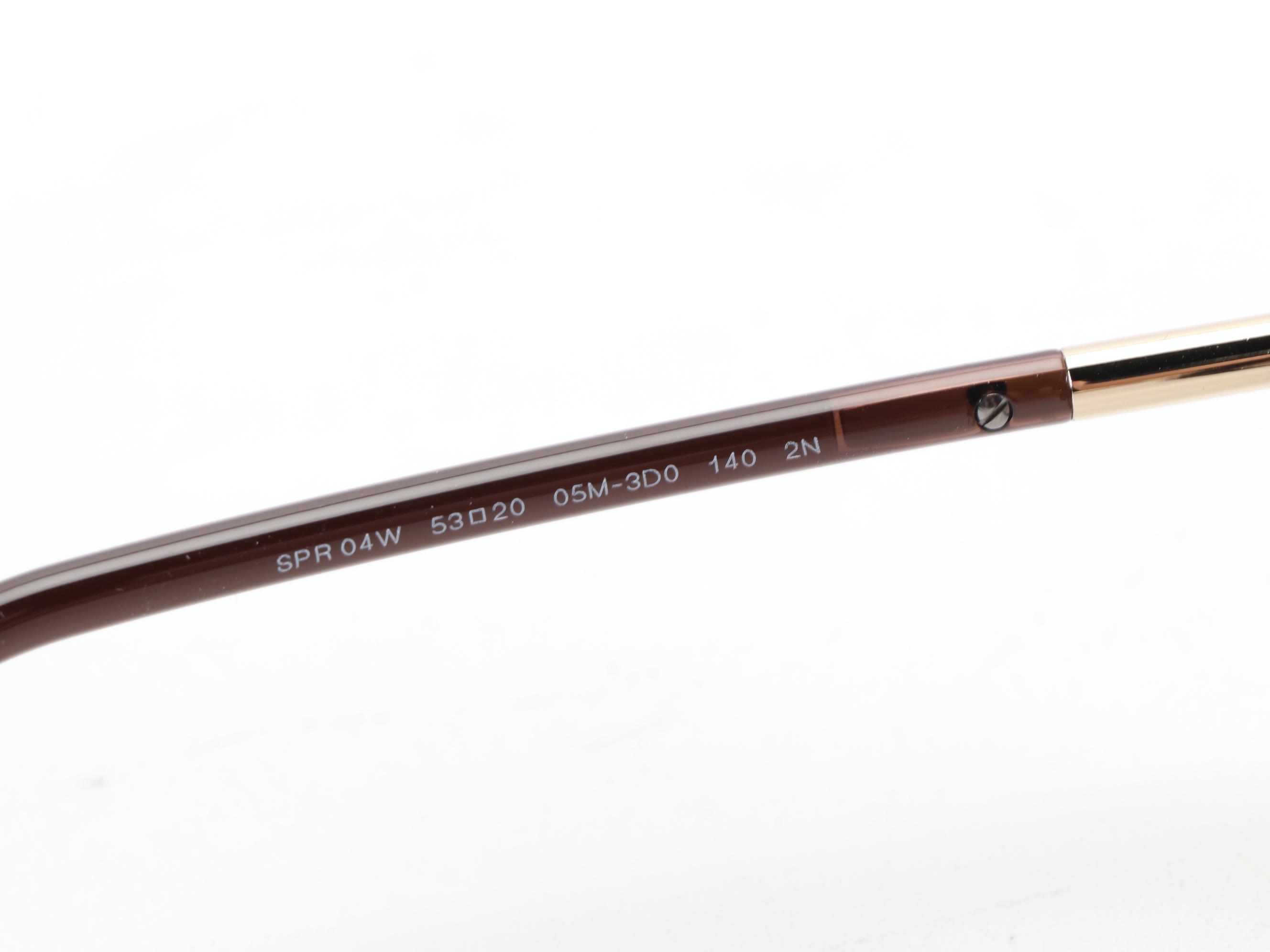 Prada SPR 04W Square Sunglasses with Case and Box