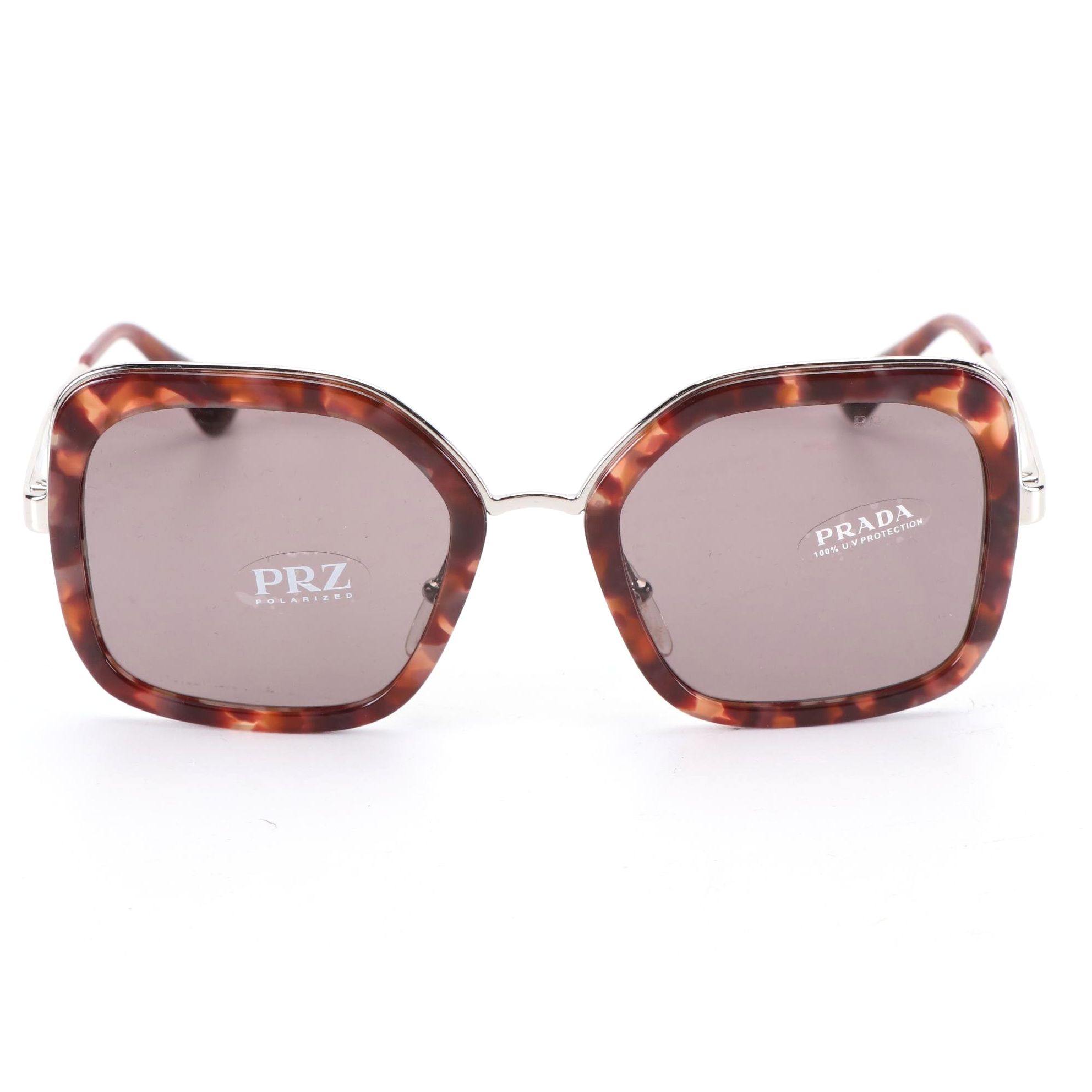Prada SPR 57U Butterfly Sunglasses with Case and Box