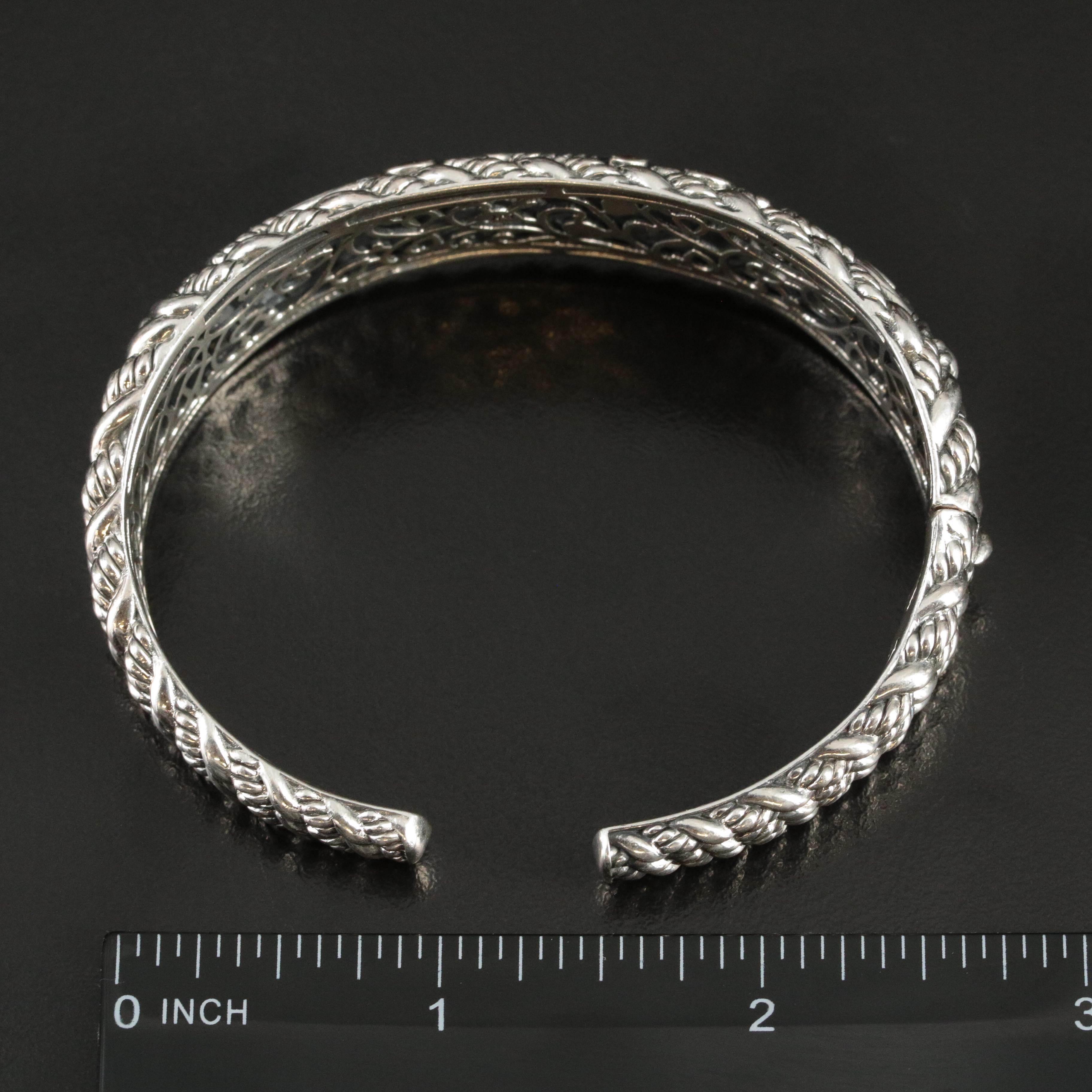 JAi John Hardy Sterling Cuff Bracelet with 14K Accents