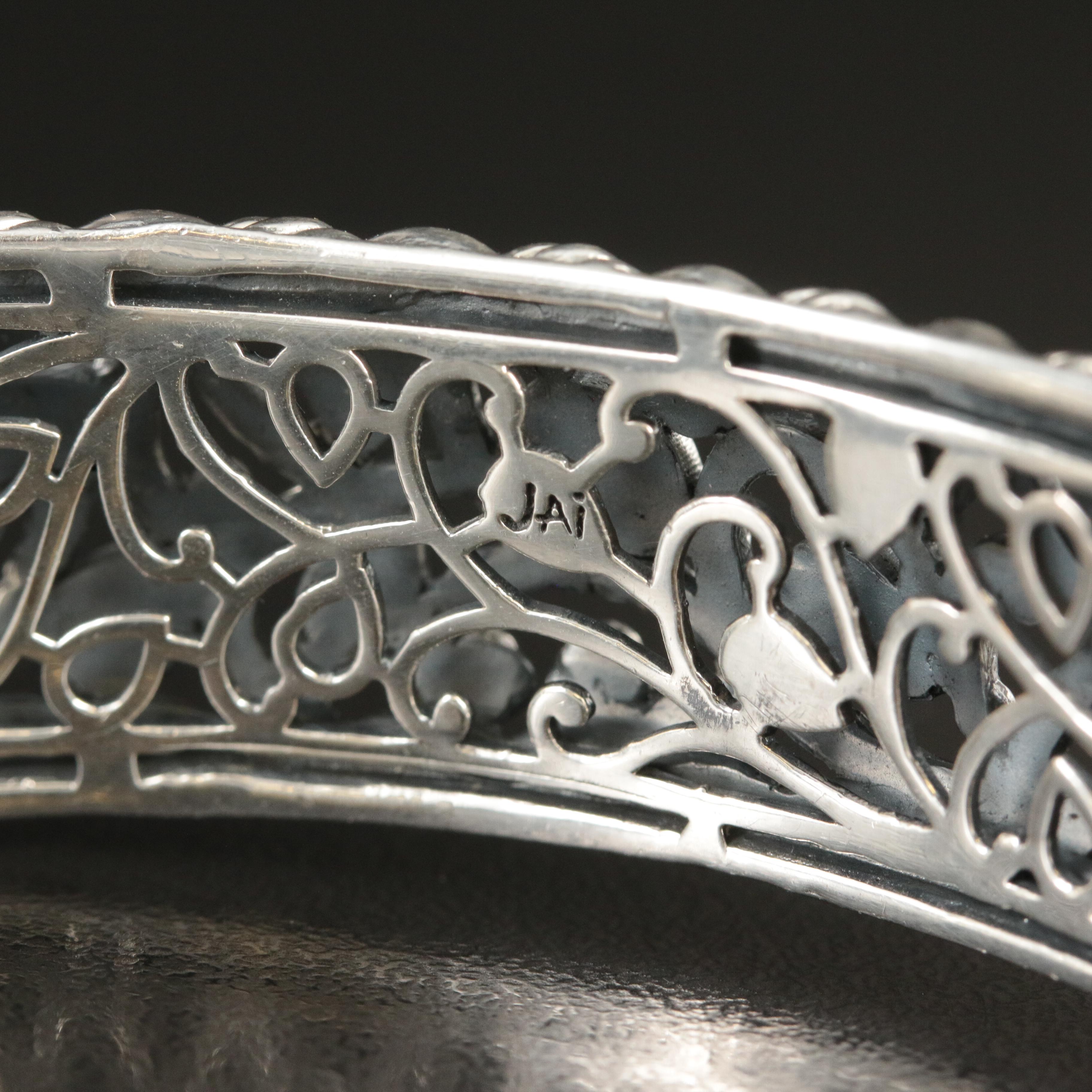 JAi John Hardy Sterling Cuff Bracelet with 14K Accents