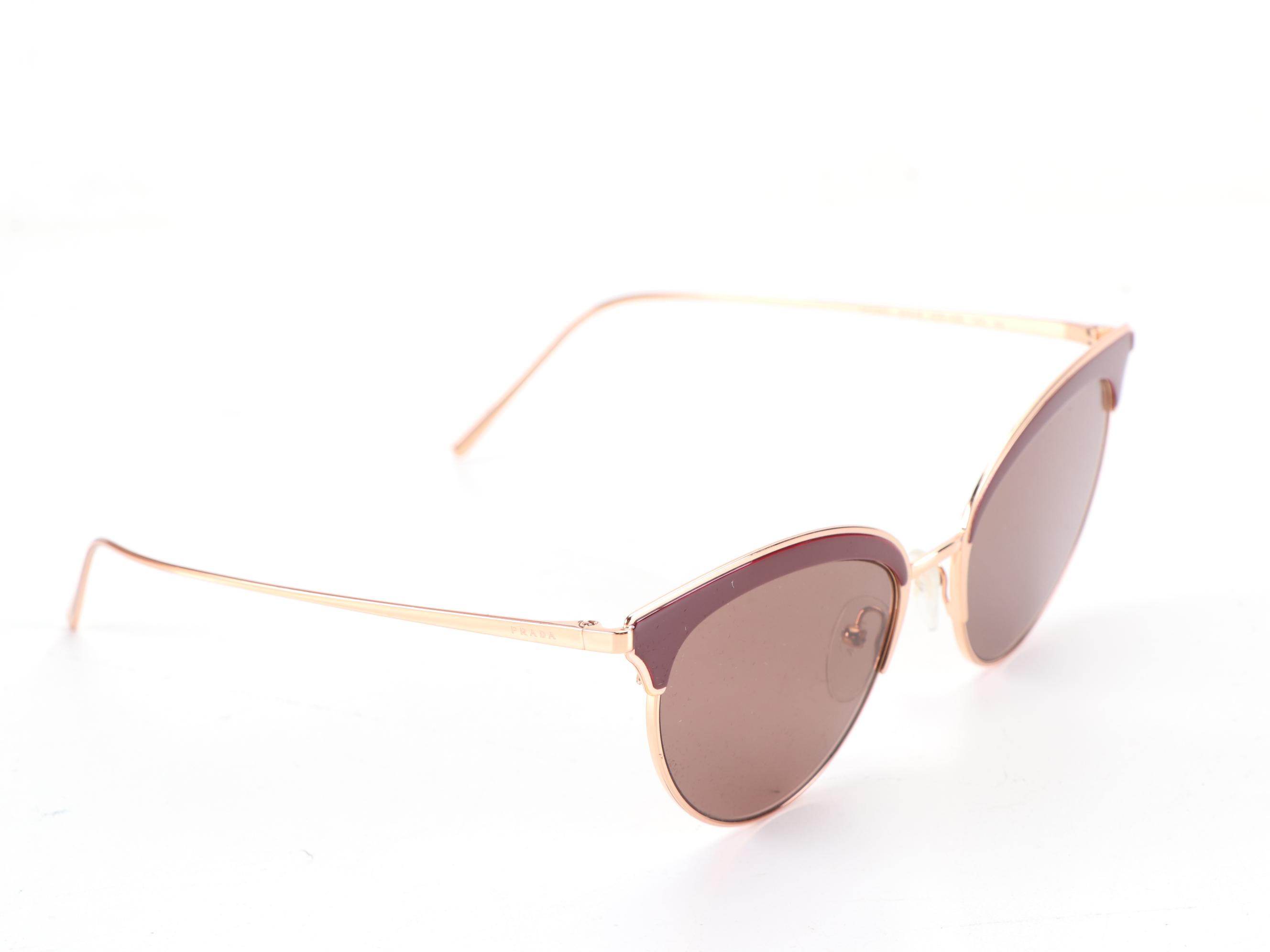 Prada SPR60V Cat Eye Sunglasses with Case and Box