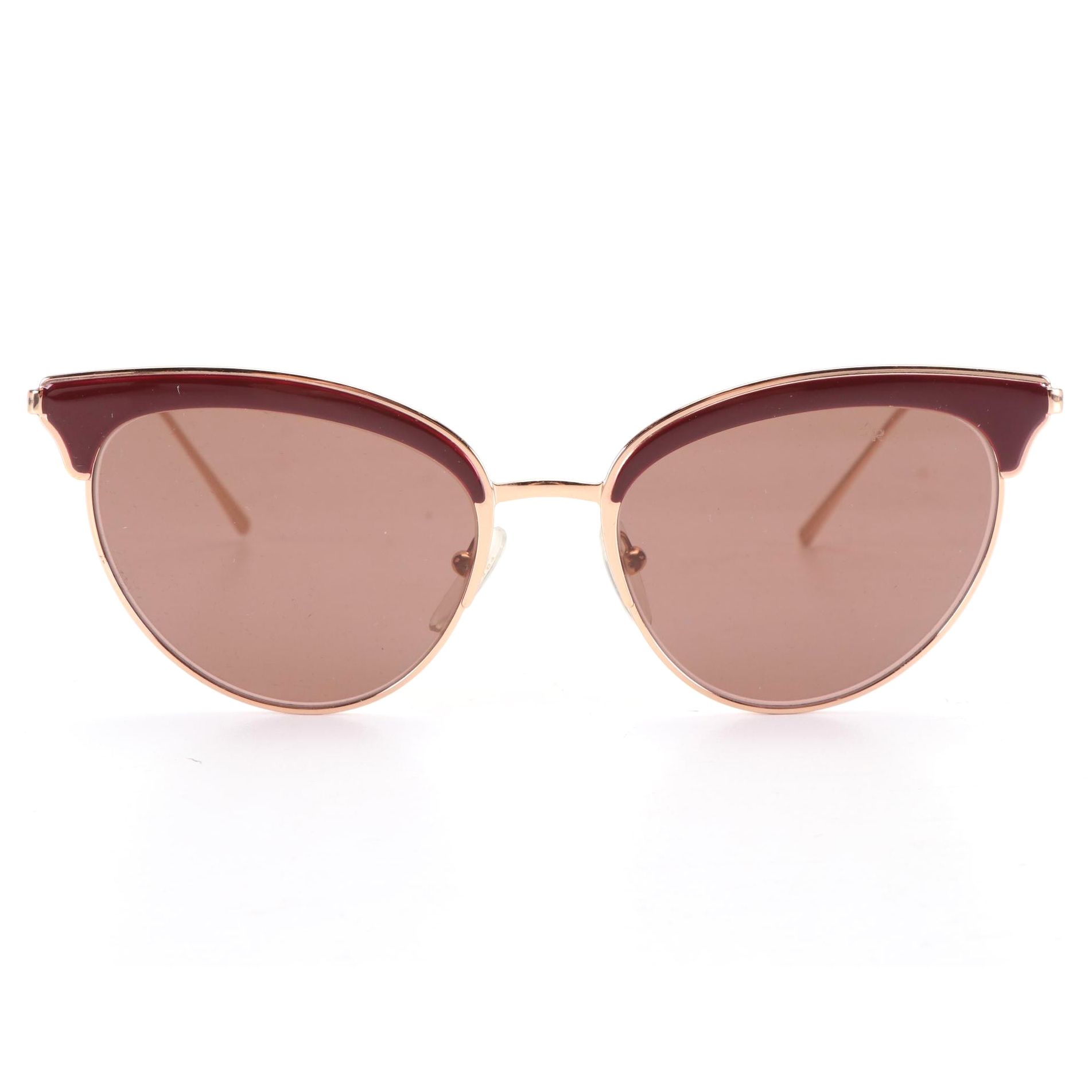 Prada SPR60V Cat Eye Sunglasses with Case and Box