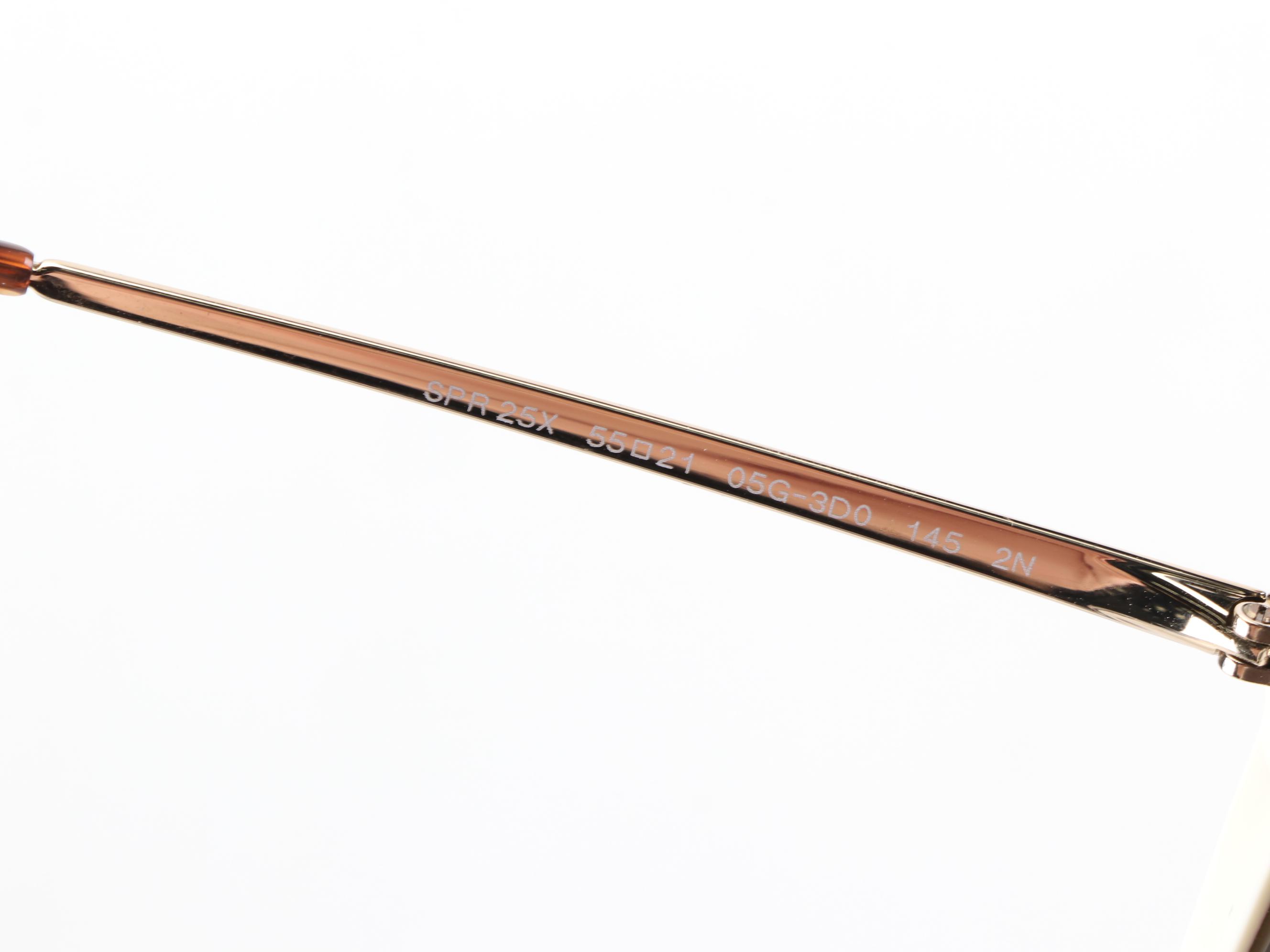 Prada SPR25X Cat Eye Sunglasses with Case and Box