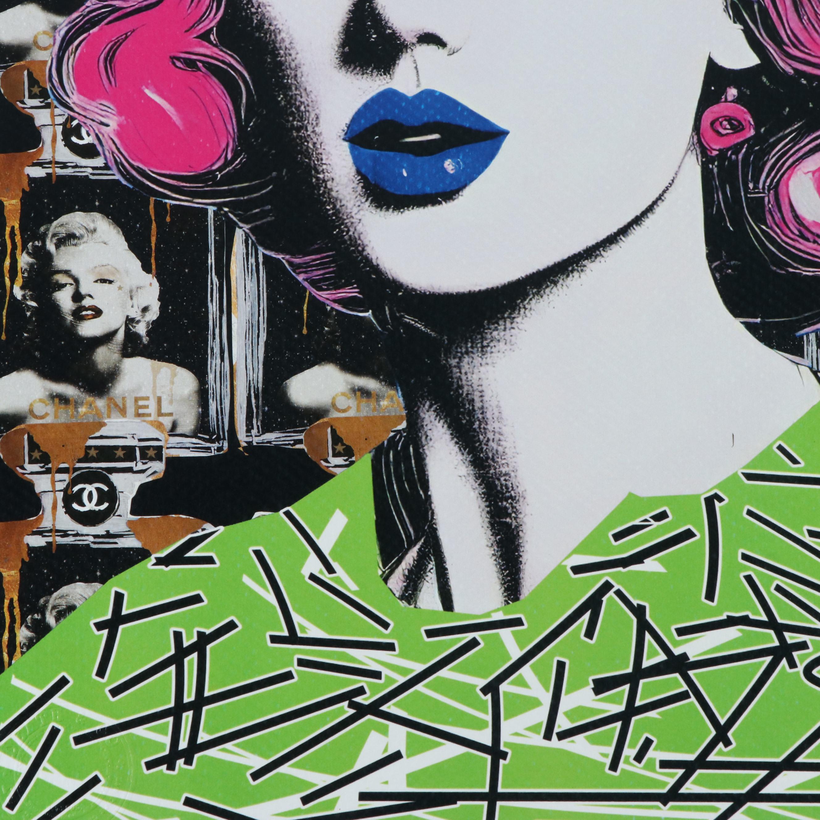 Death NYC Pop Art Graphic Print of Taylor Swift x Marilyn Monroe