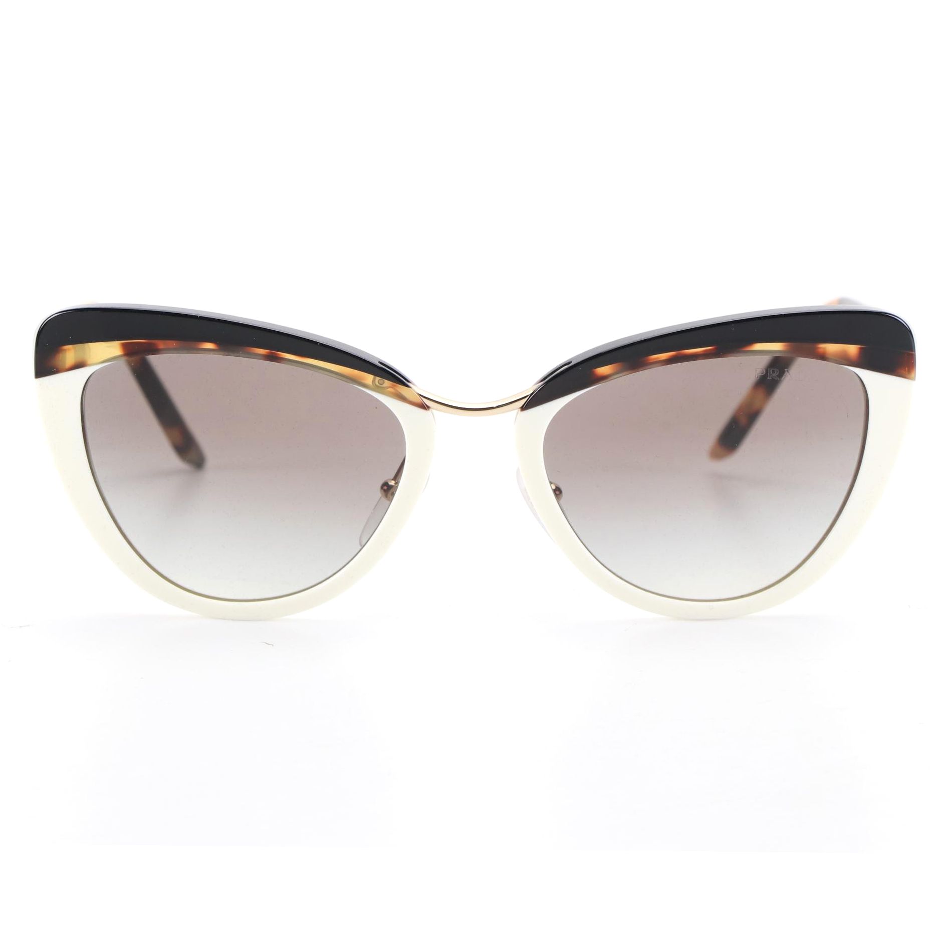 Prada SPR25X Cat Eye Sunglasses with Case and Box