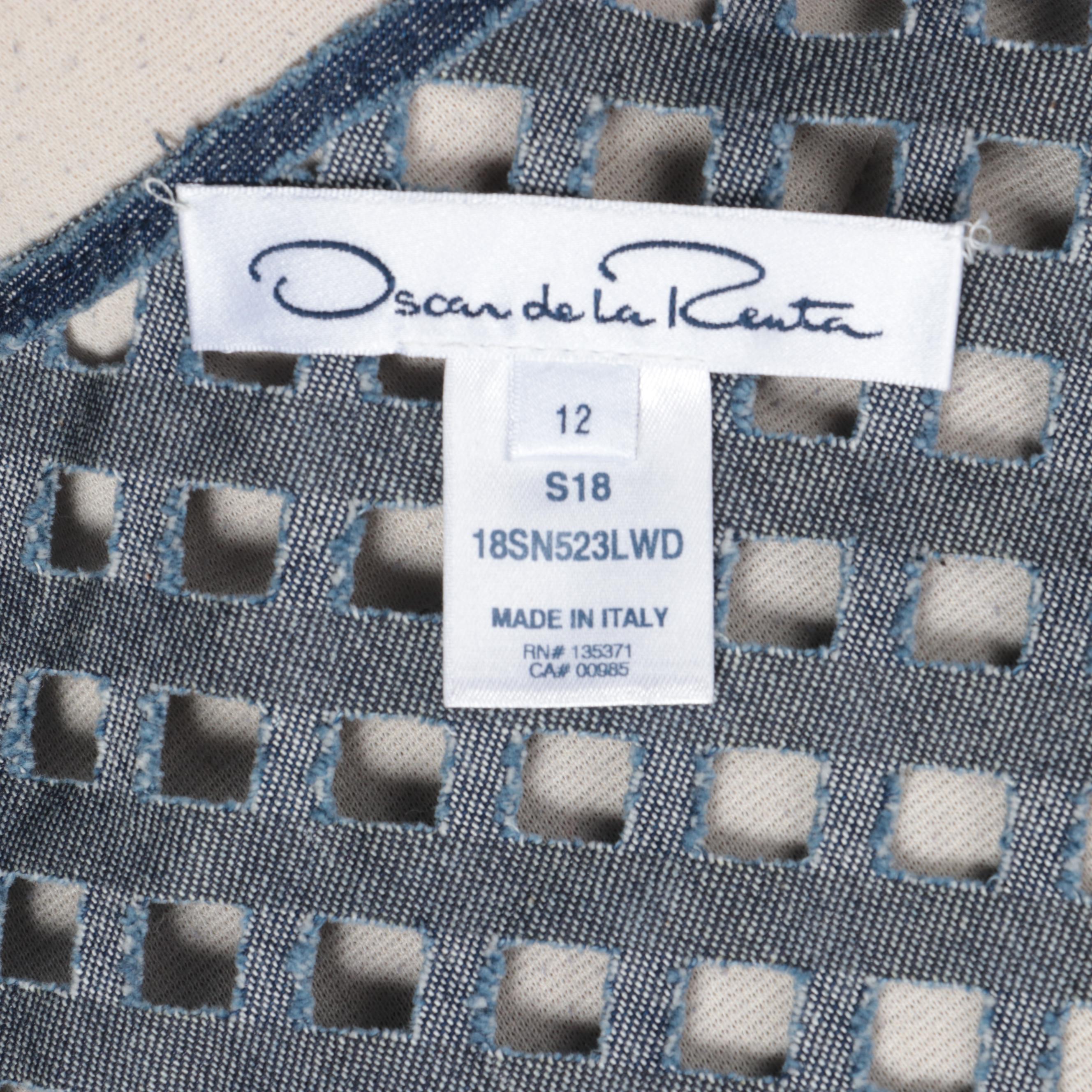 Oscar De La Renta Jacket and Tory Burch Logo Button-Front Long Cardigan