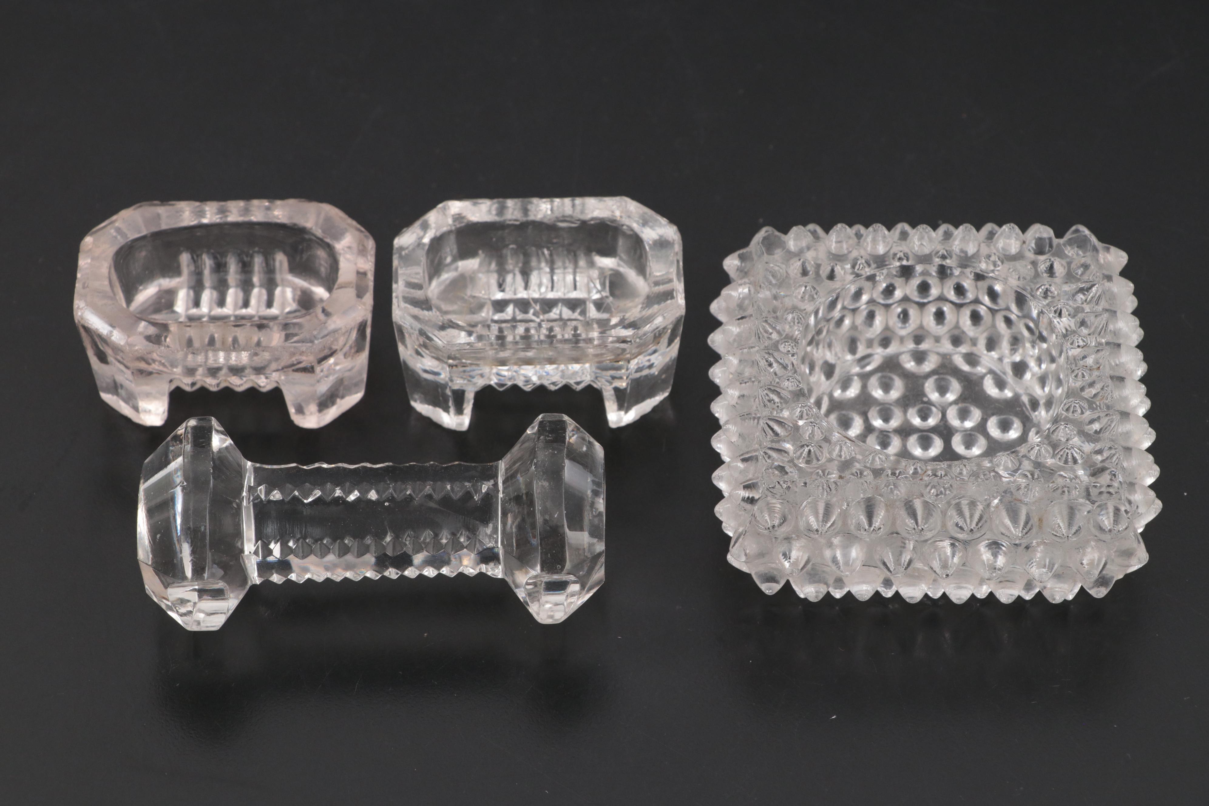 American Brilliant Style and with Other Cut and Pressed Glass Tableware