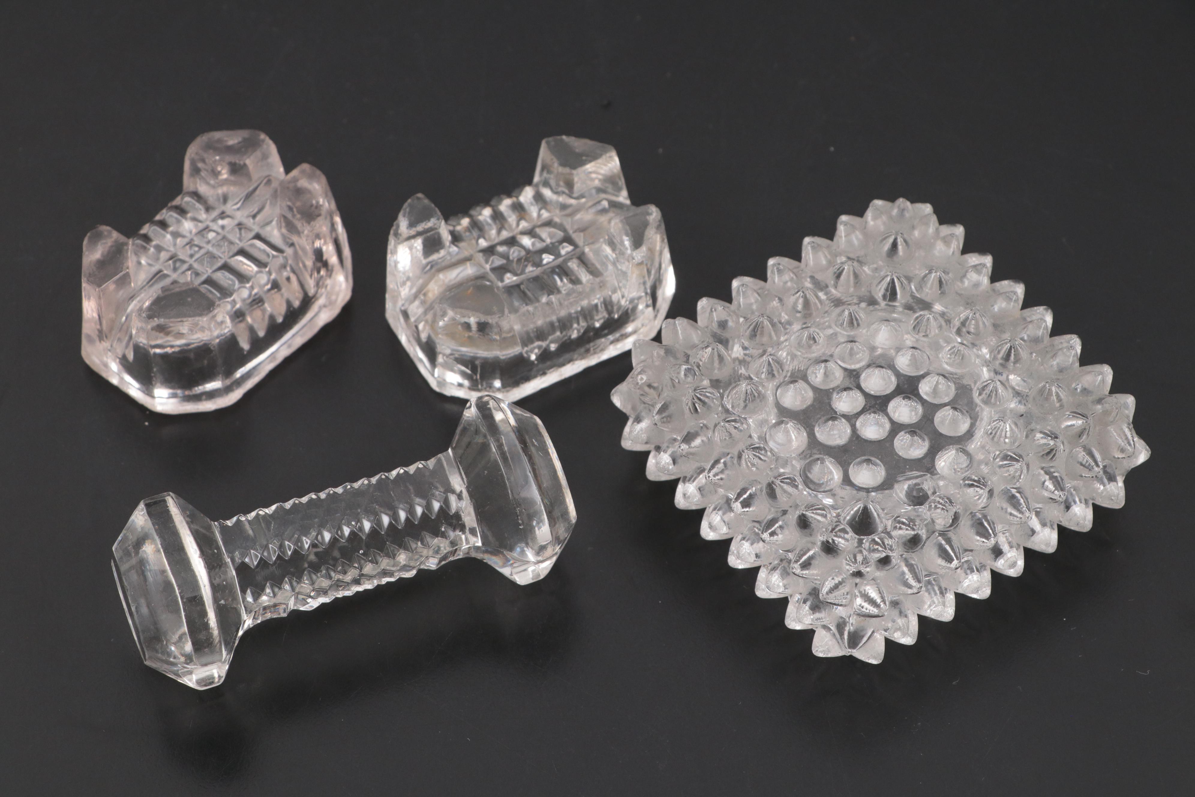 American Brilliant Style and with Other Cut and Pressed Glass Tableware