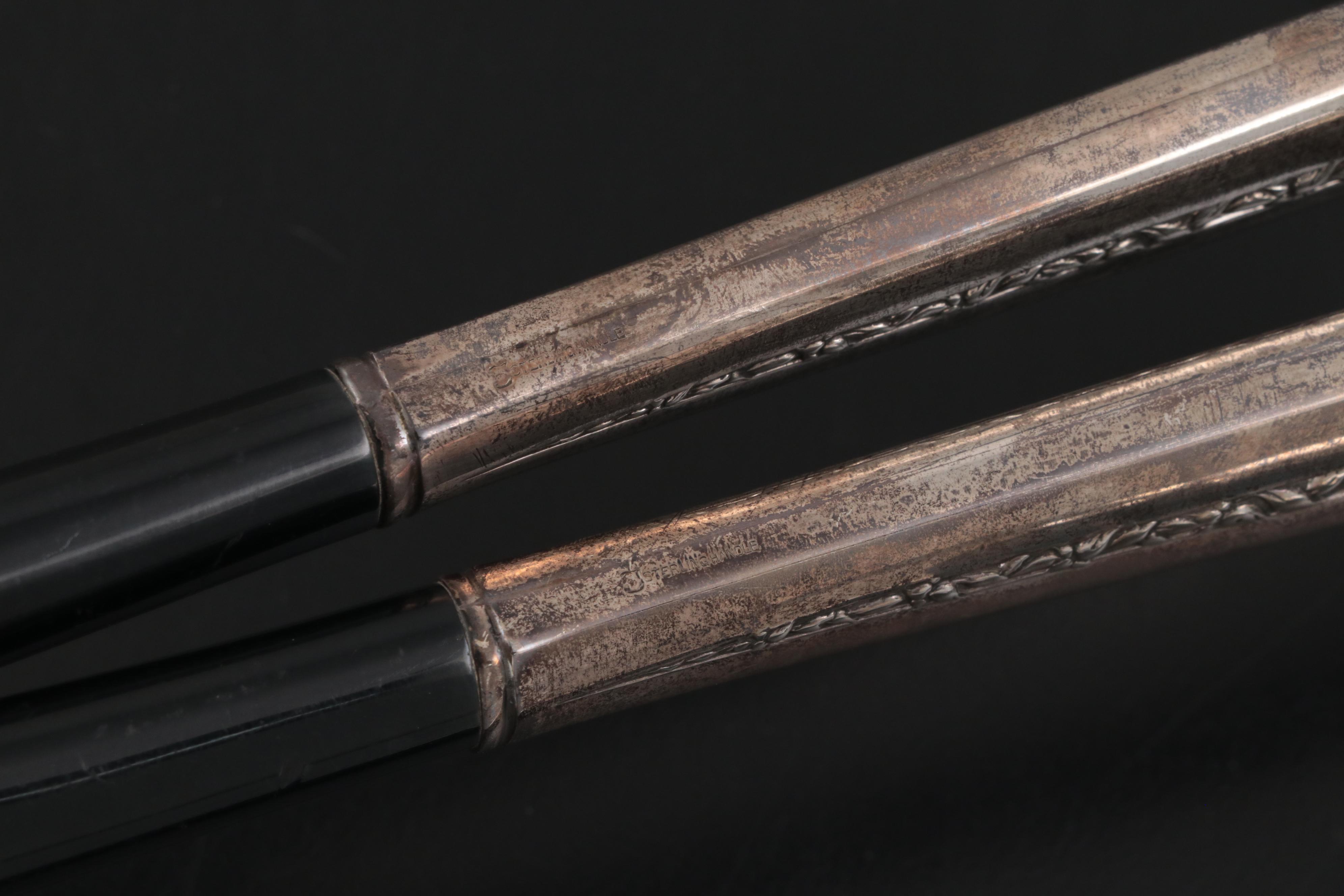 Waterford Crystal Cake Knife with Other Serving Utensils and Salad Bowl