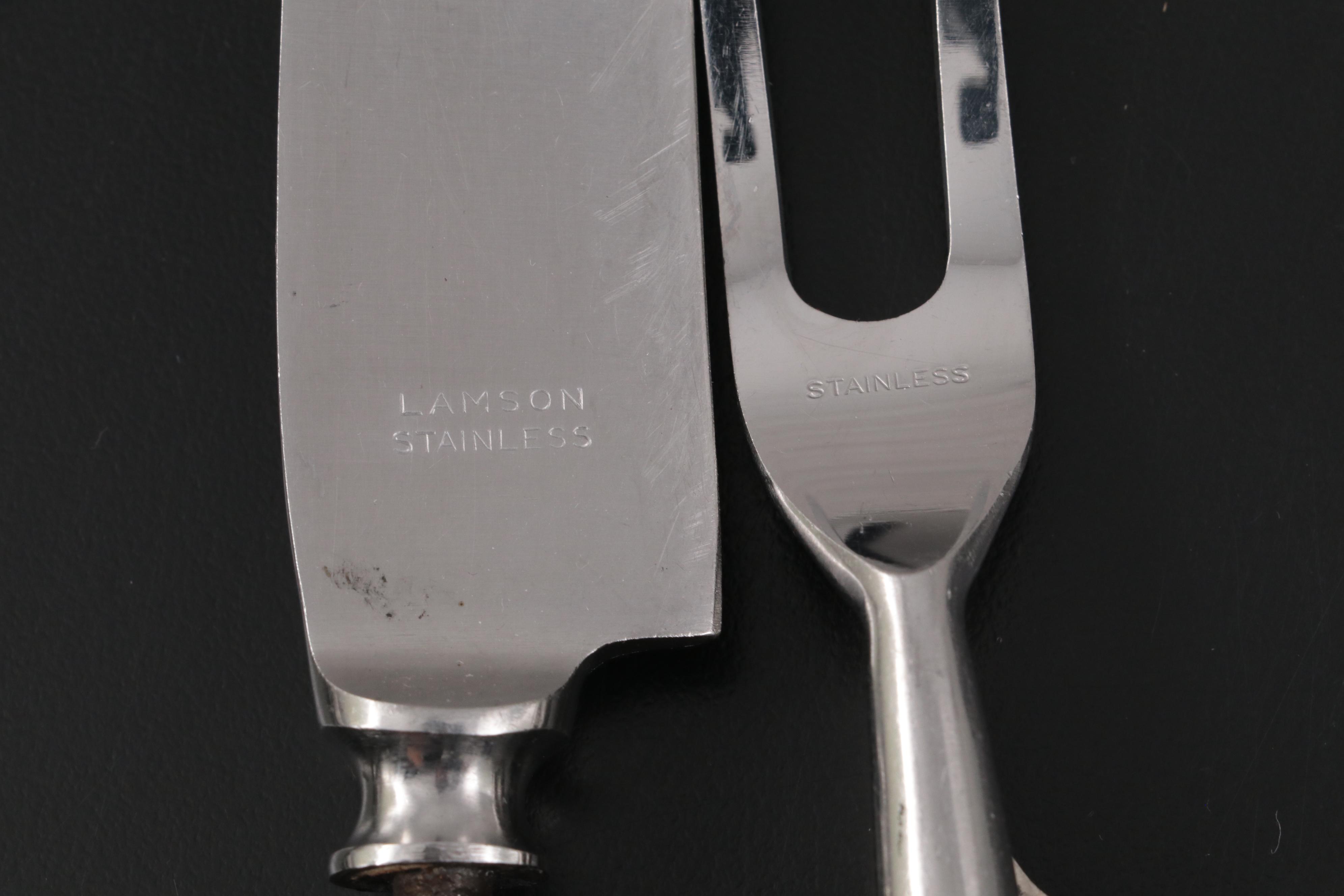 Waterford Crystal Cake Knife with Other Serving Utensils and Salad Bowl