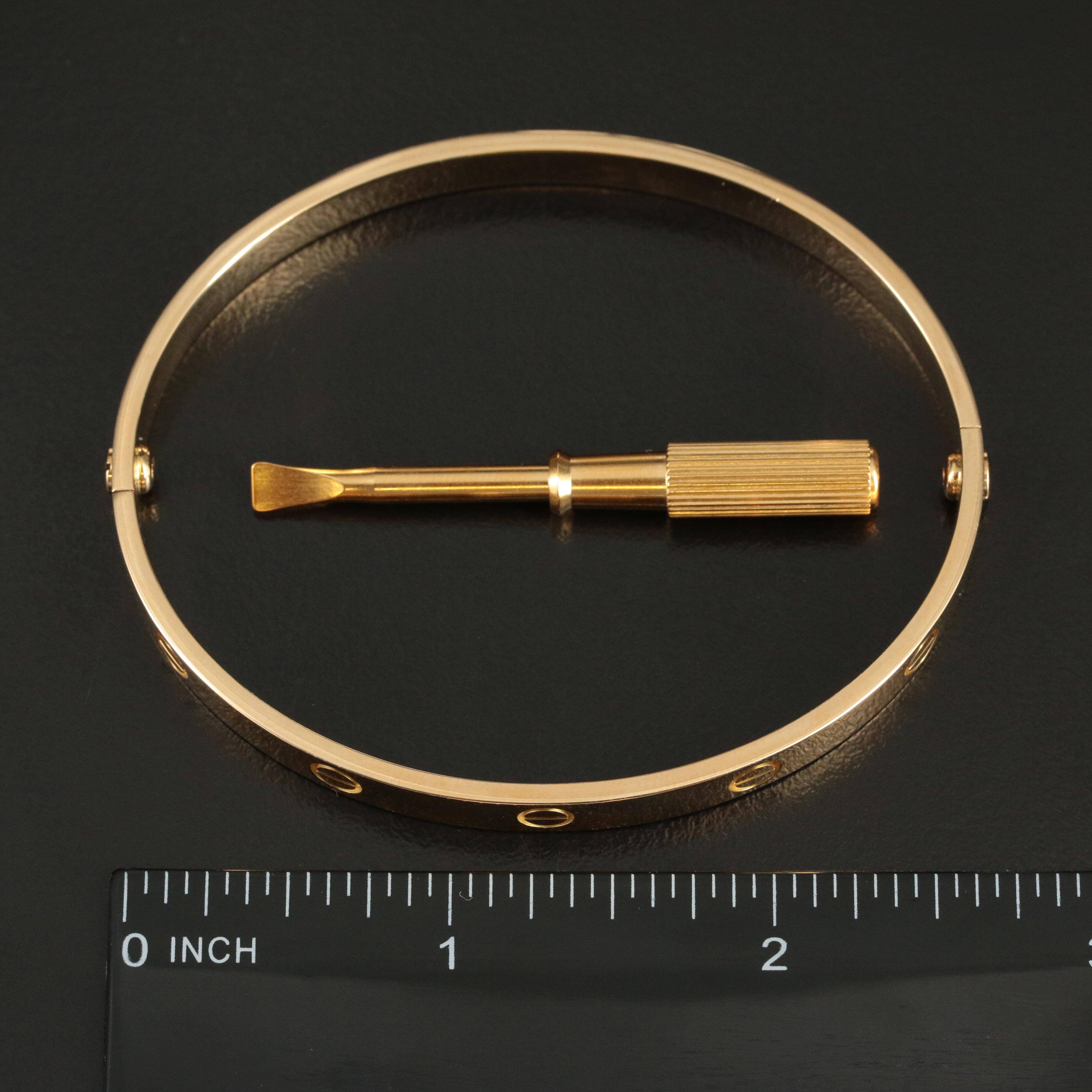 Cartier 18K "LOVE" Bracelet